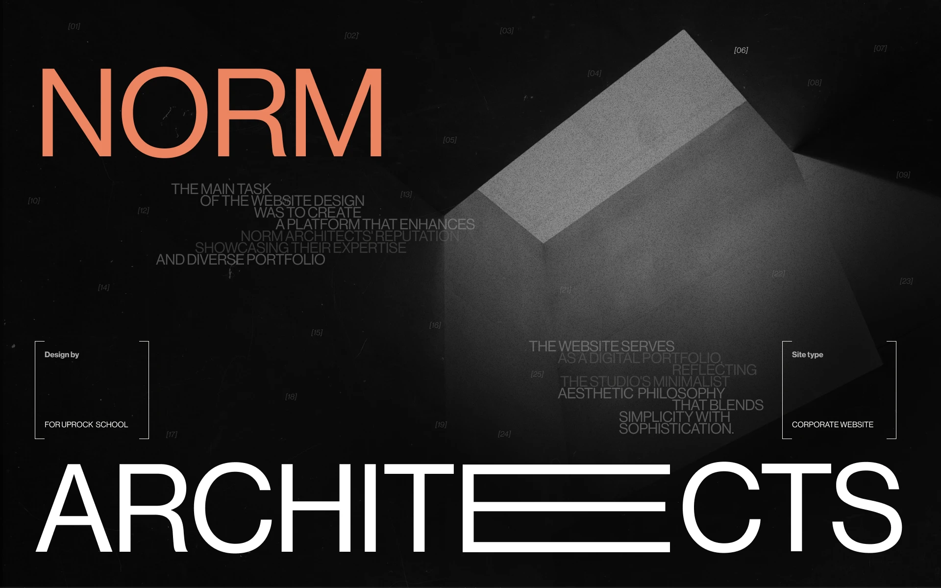 Norm Architects | Corporate Website — Изображение №1 — Интерфейсы на Dprofile