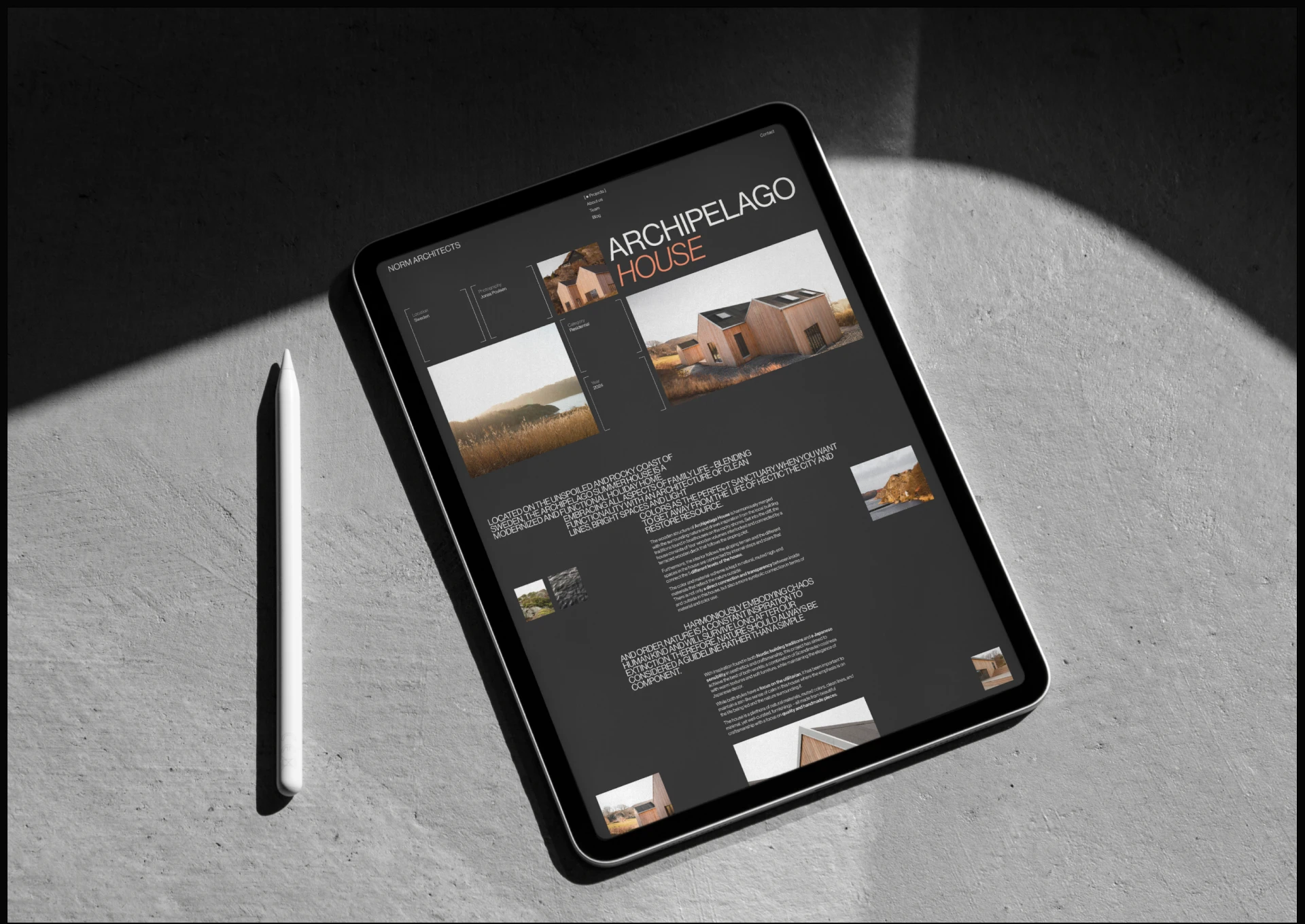 Norm Architects | Corporate Website — Изображение №12 — Интерфейсы на Dprofile