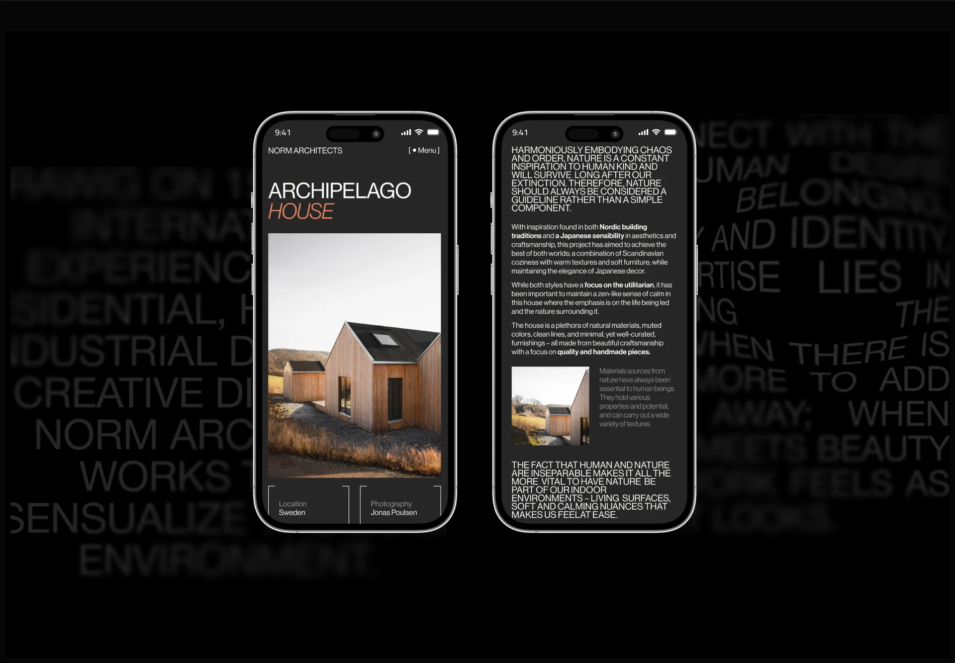 Norm Architects | Corporate Website — Изображение №10 — Интерфейсы на Dprofile