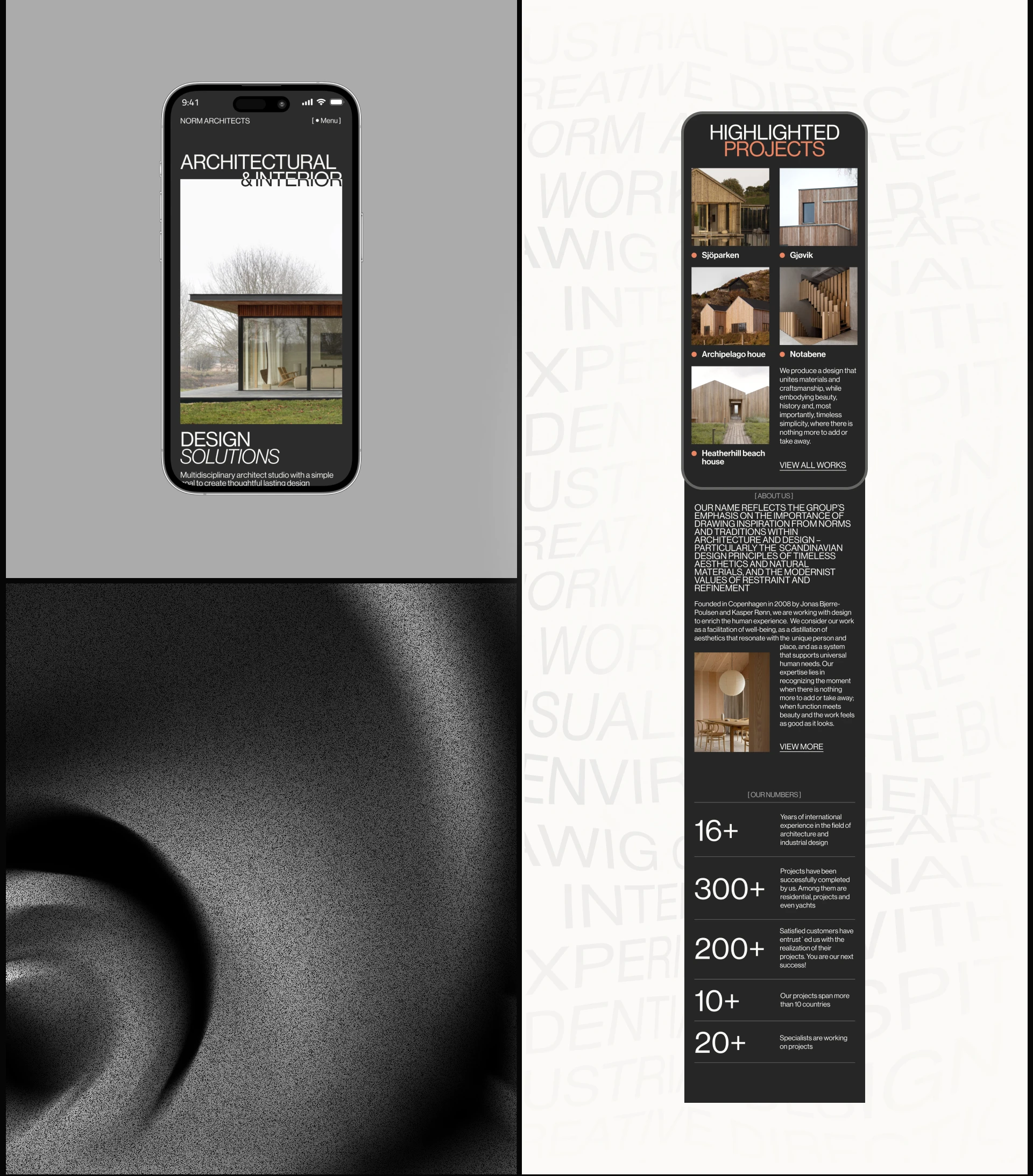 Norm Architects | Corporate Website — Изображение №4 — Интерфейсы на Dprofile