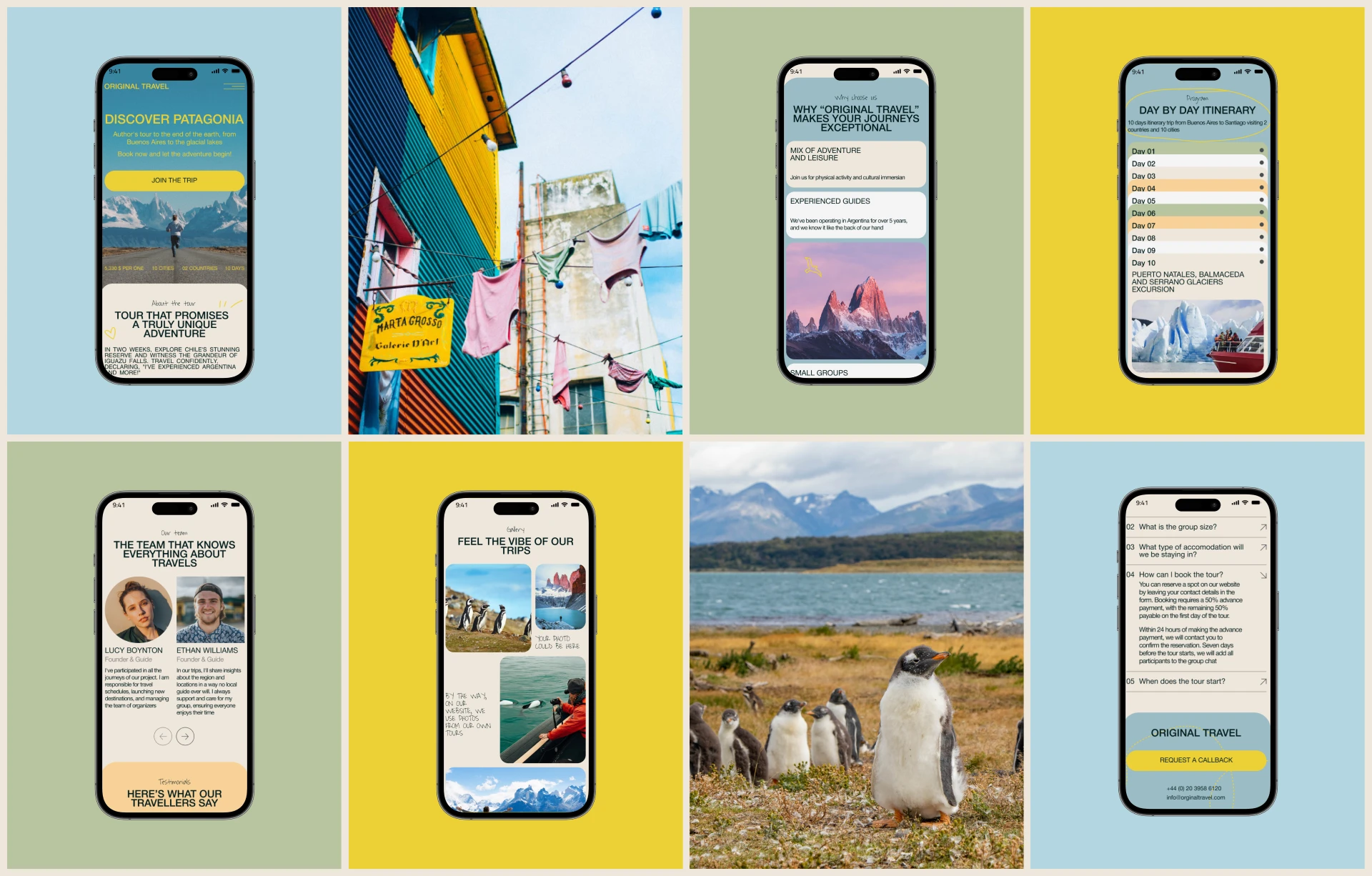 Author's tour to Patagonia | Landing page — Изображение №9 — Интерфейсы на Dprofile