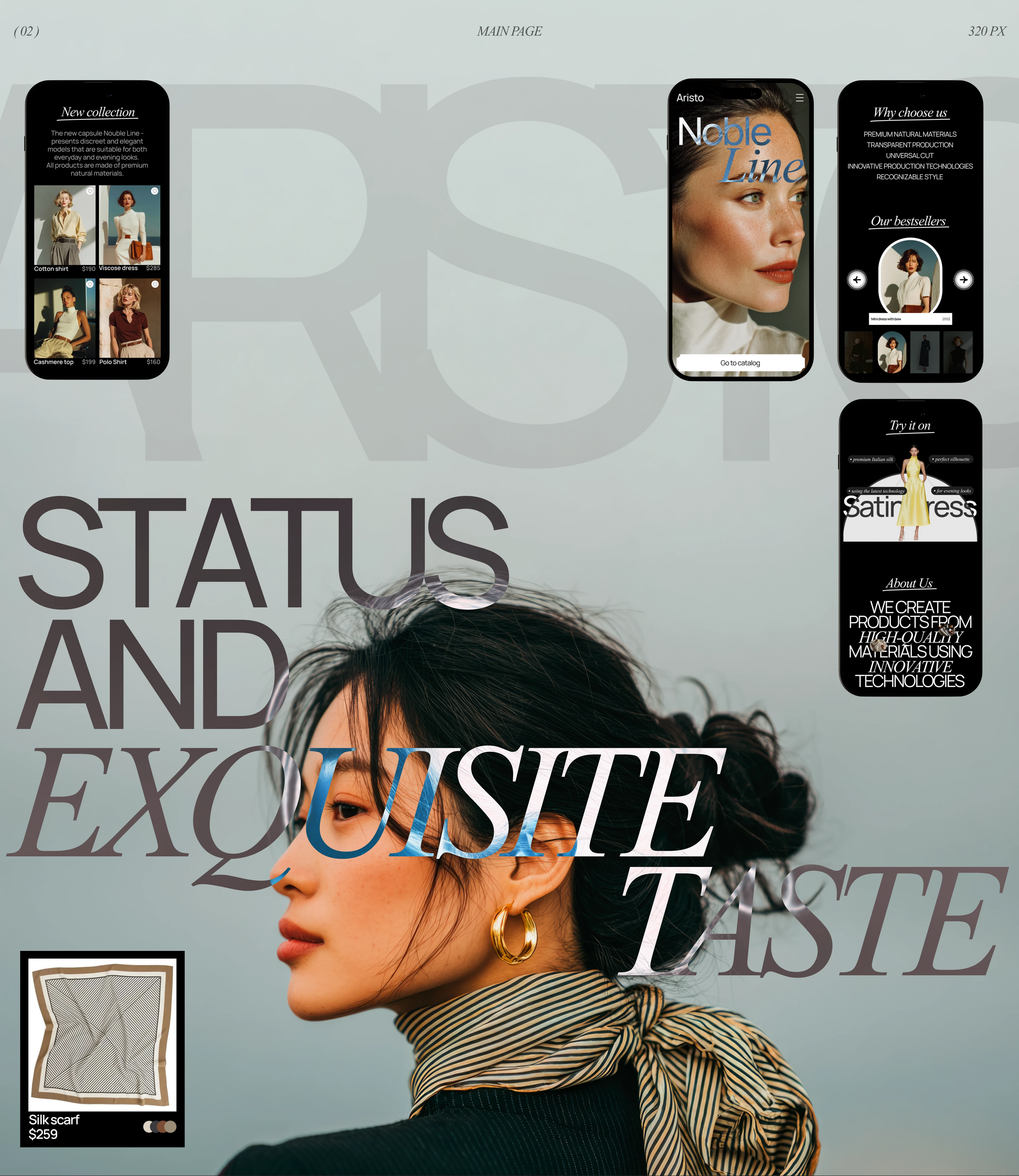 ARISTO | Online store — Изображение №4 — Интерфейсы на Dprofile