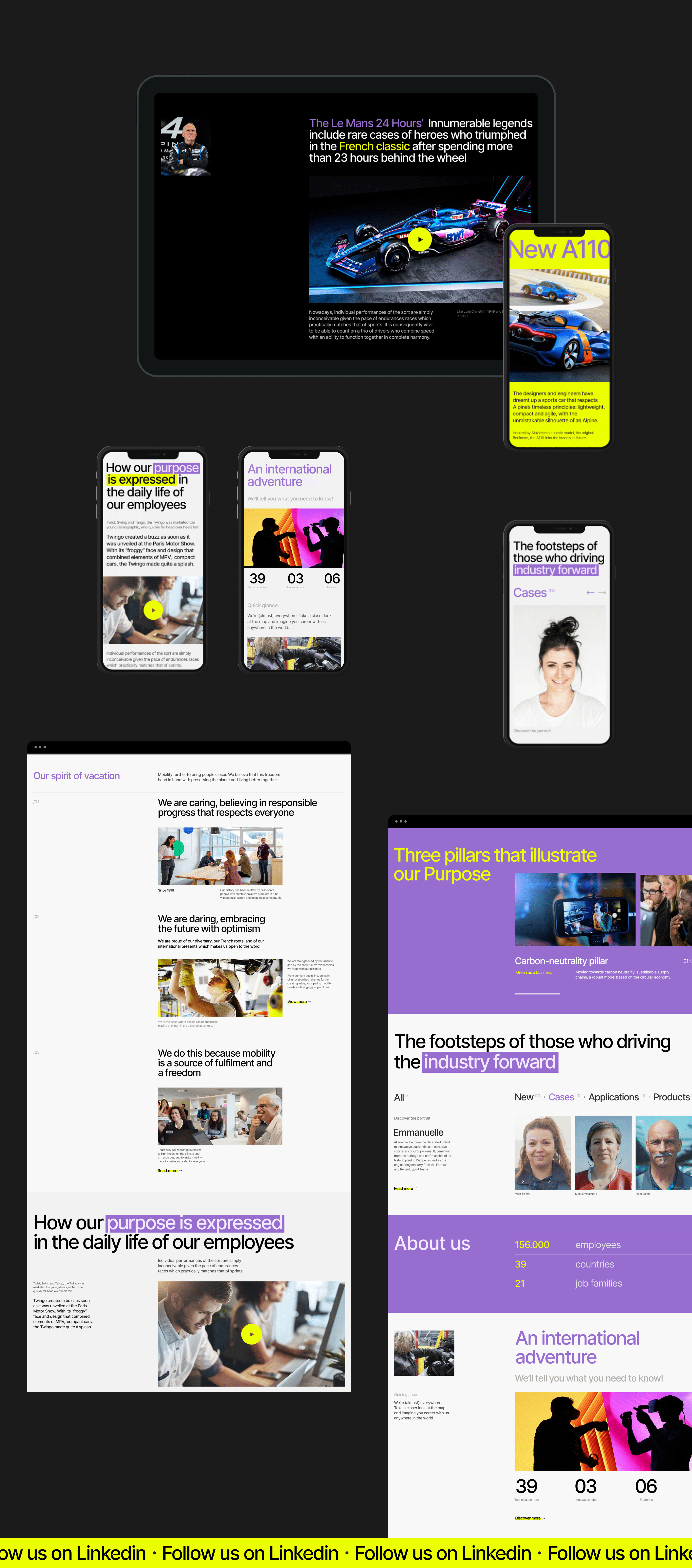Renault Group. Concept corporate website redesign — Изображение №10 — Интерфейсы, Брендинг на Dprofile