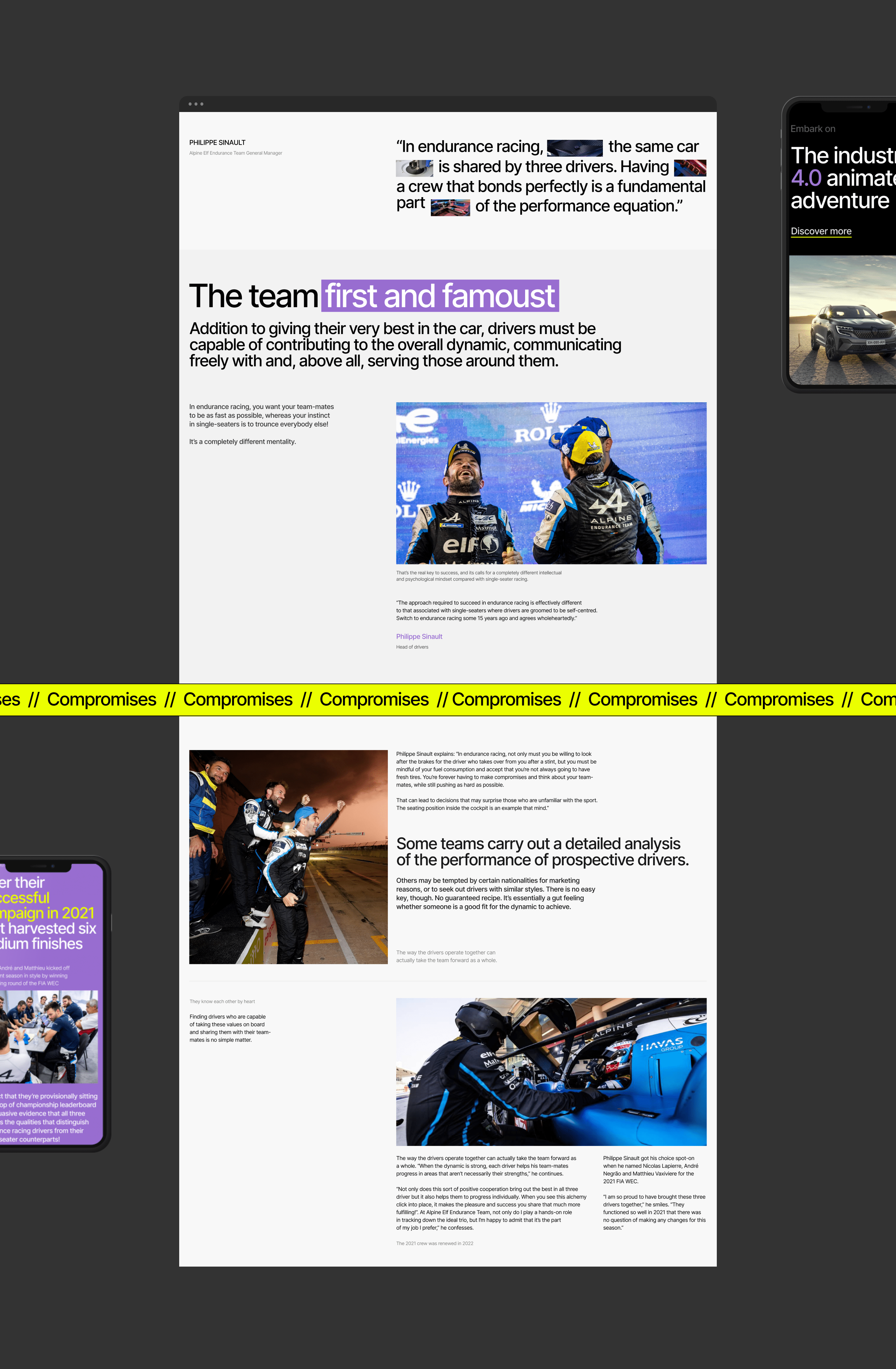 Renault Group. Concept corporate website redesign — Изображение №15 — Интерфейсы, Брендинг на Dprofile