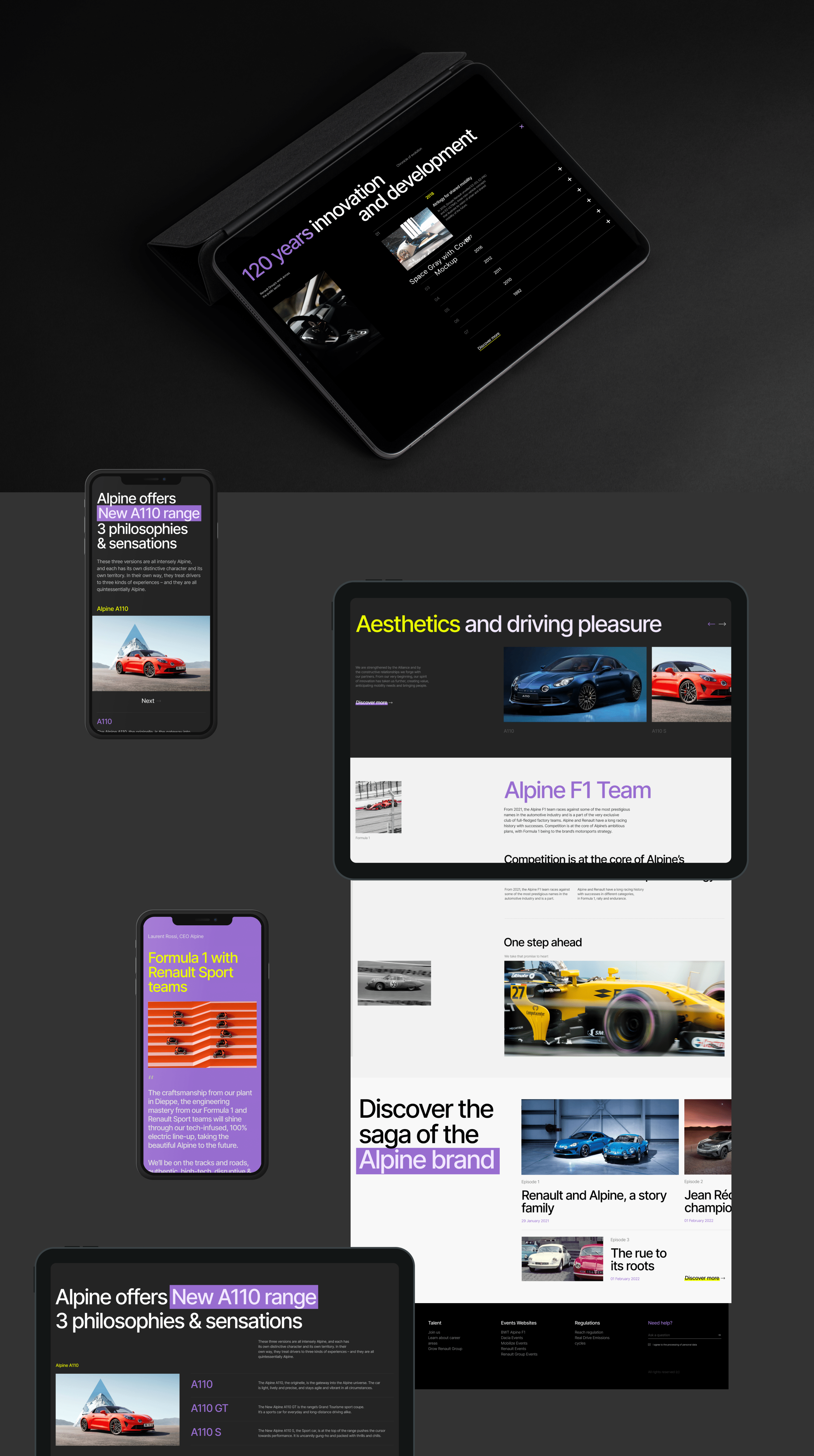 Renault Group. Concept corporate website redesign — Изображение №13 — Интерфейсы, Брендинг на Dprofile