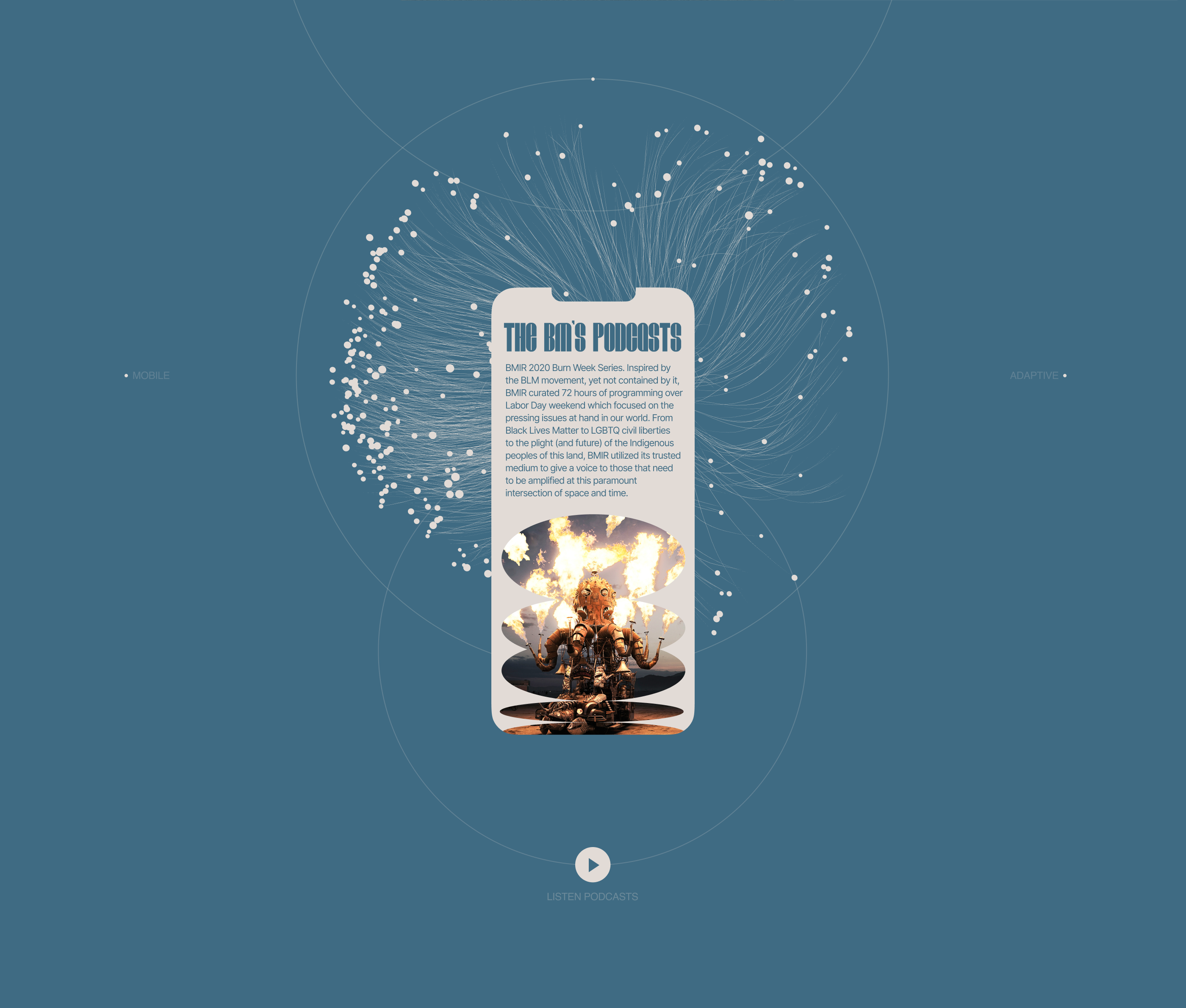 Promo-ui concept. Burning Man Festival website — Изображение №7 — Интерфейсы, Брендинг на Dprofile