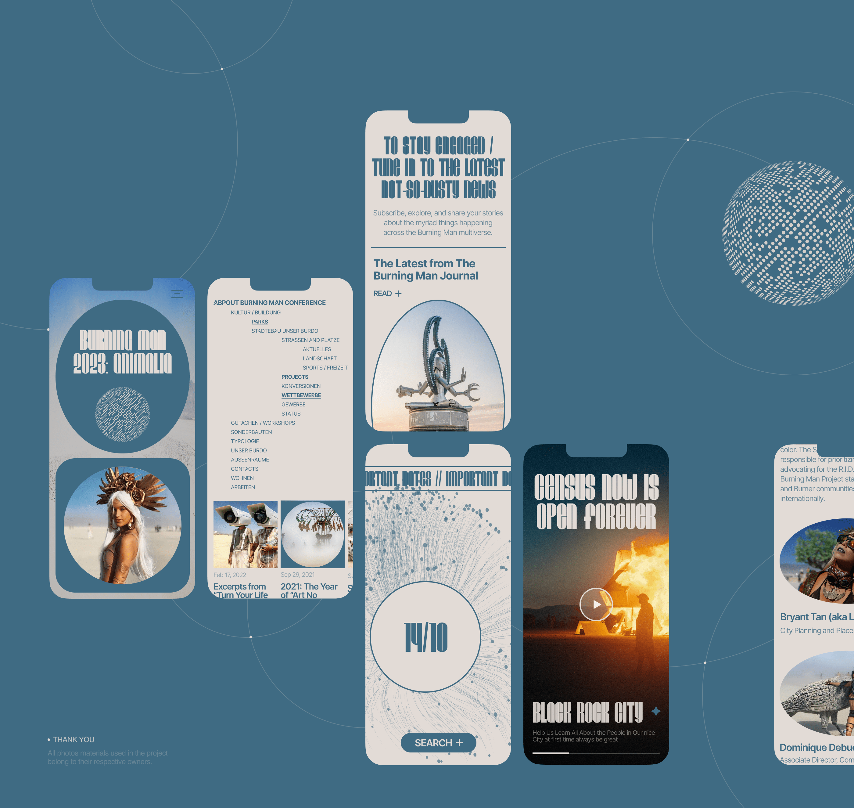 Promo-ui concept. Burning Man Festival website — Изображение №15 — Интерфейсы, Брендинг на Dprofile