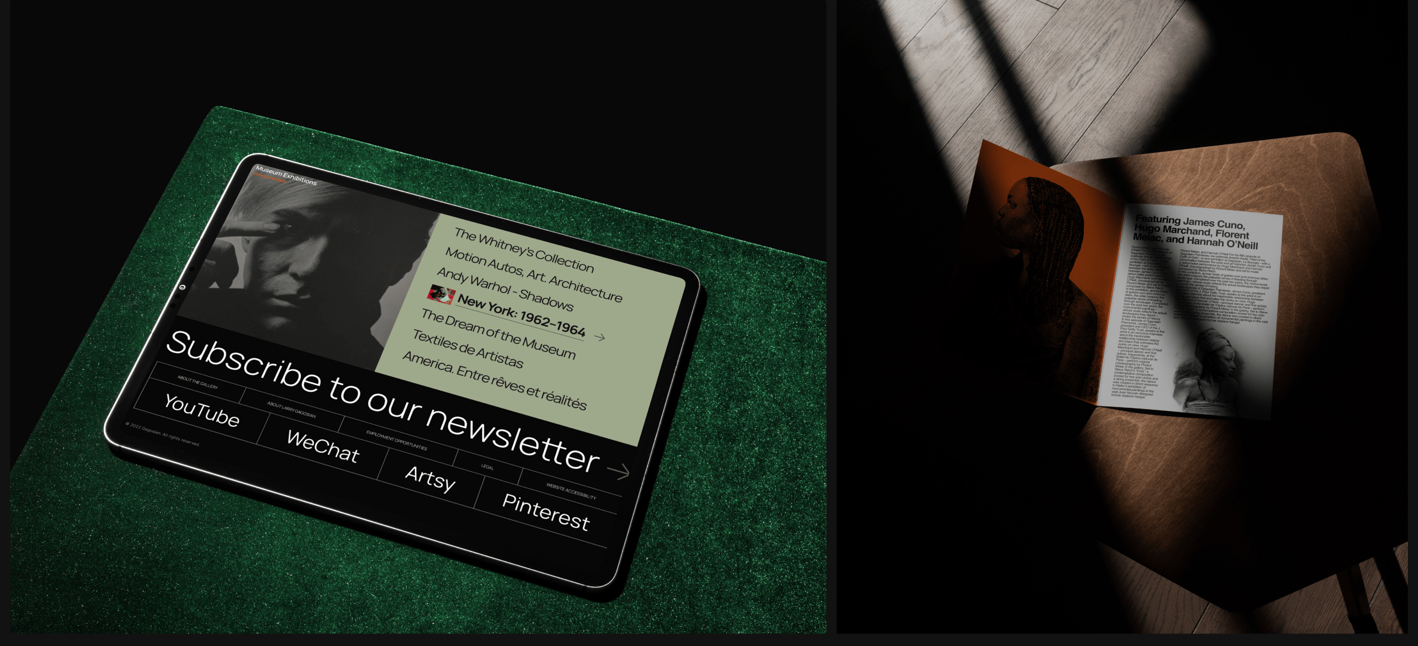 Art-gallery UI/UX website conception — Изображение №4 — Интерфейсы, Брендинг на Dprofile