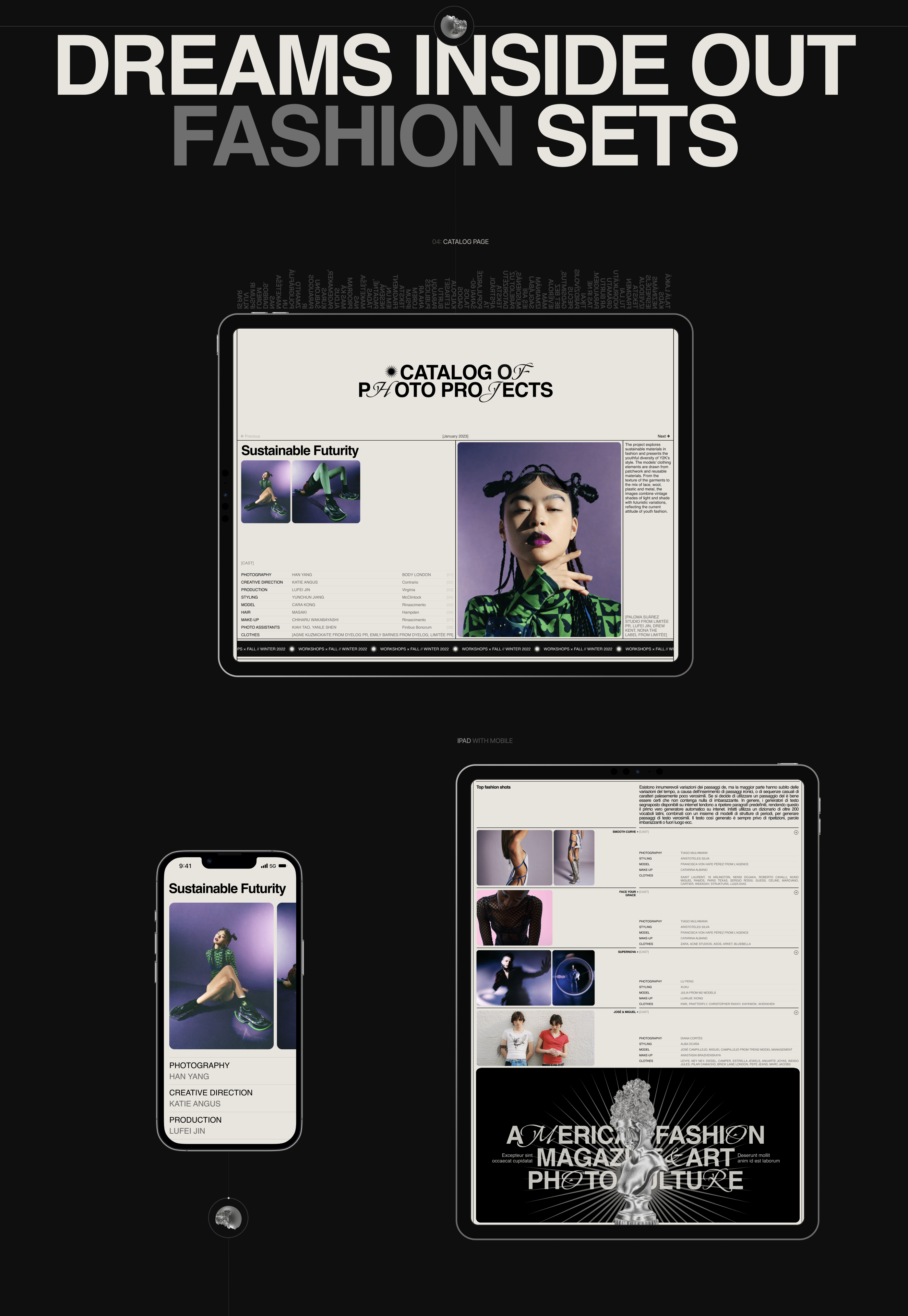 Fashion&Photo-art Magazine — Изображение №7 — Интерфейсы, Брендинг на Dprofile