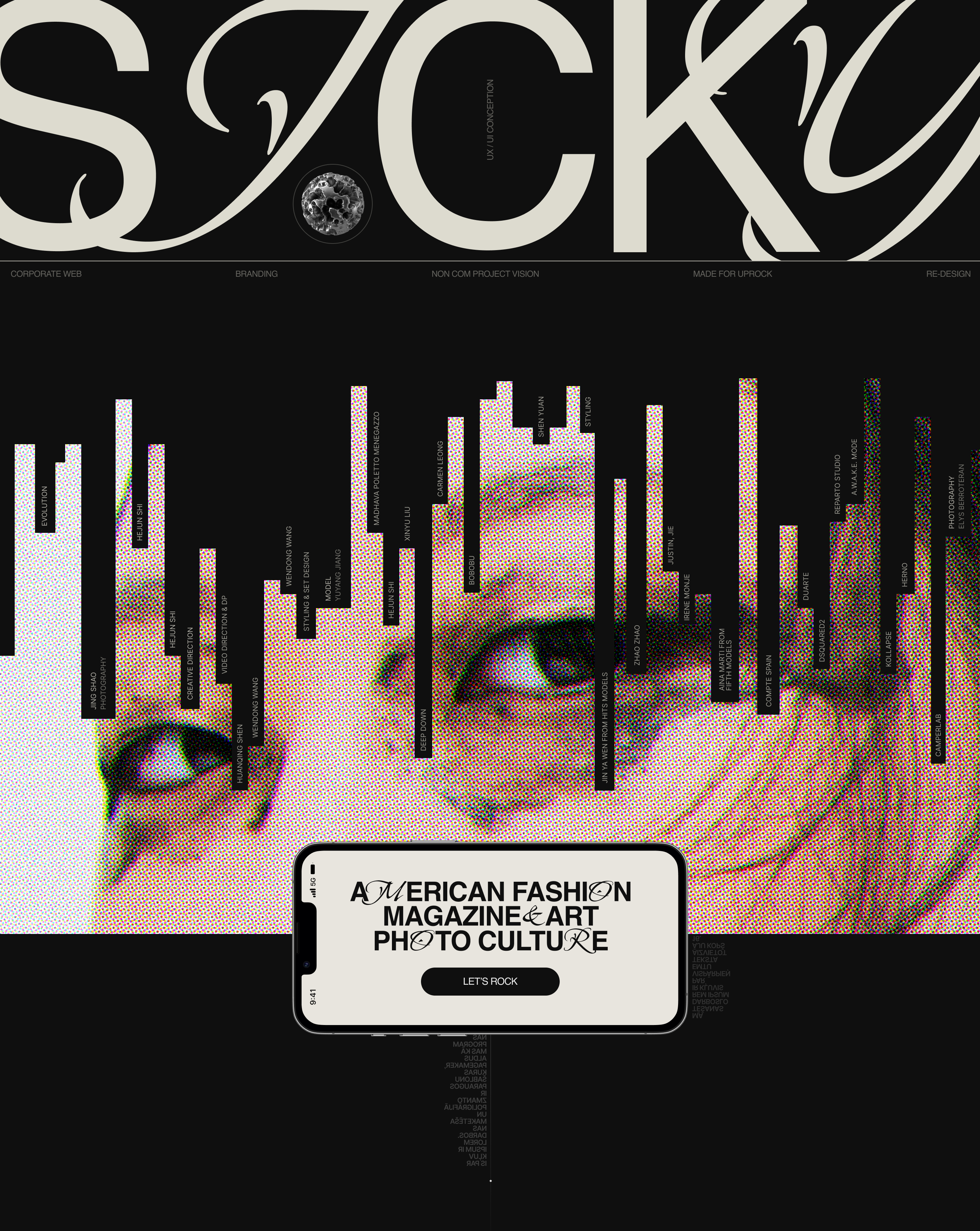 Fashion&Photo-art Magazine — Изображение №1 — Интерфейсы, Брендинг на Dprofile