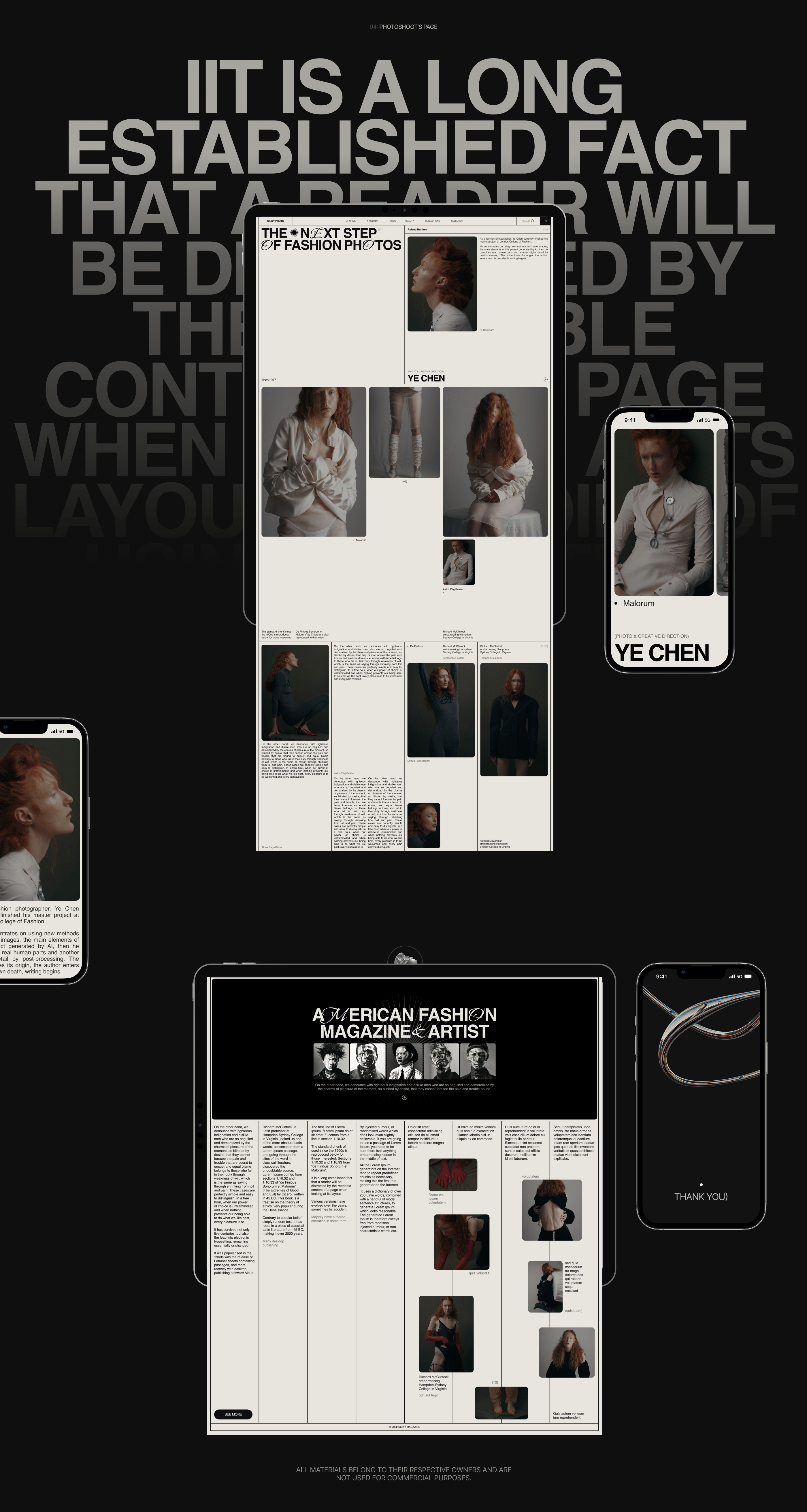 Fashion&Photo-art Magazine — Изображение №11 — Интерфейсы, Брендинг на Dprofile