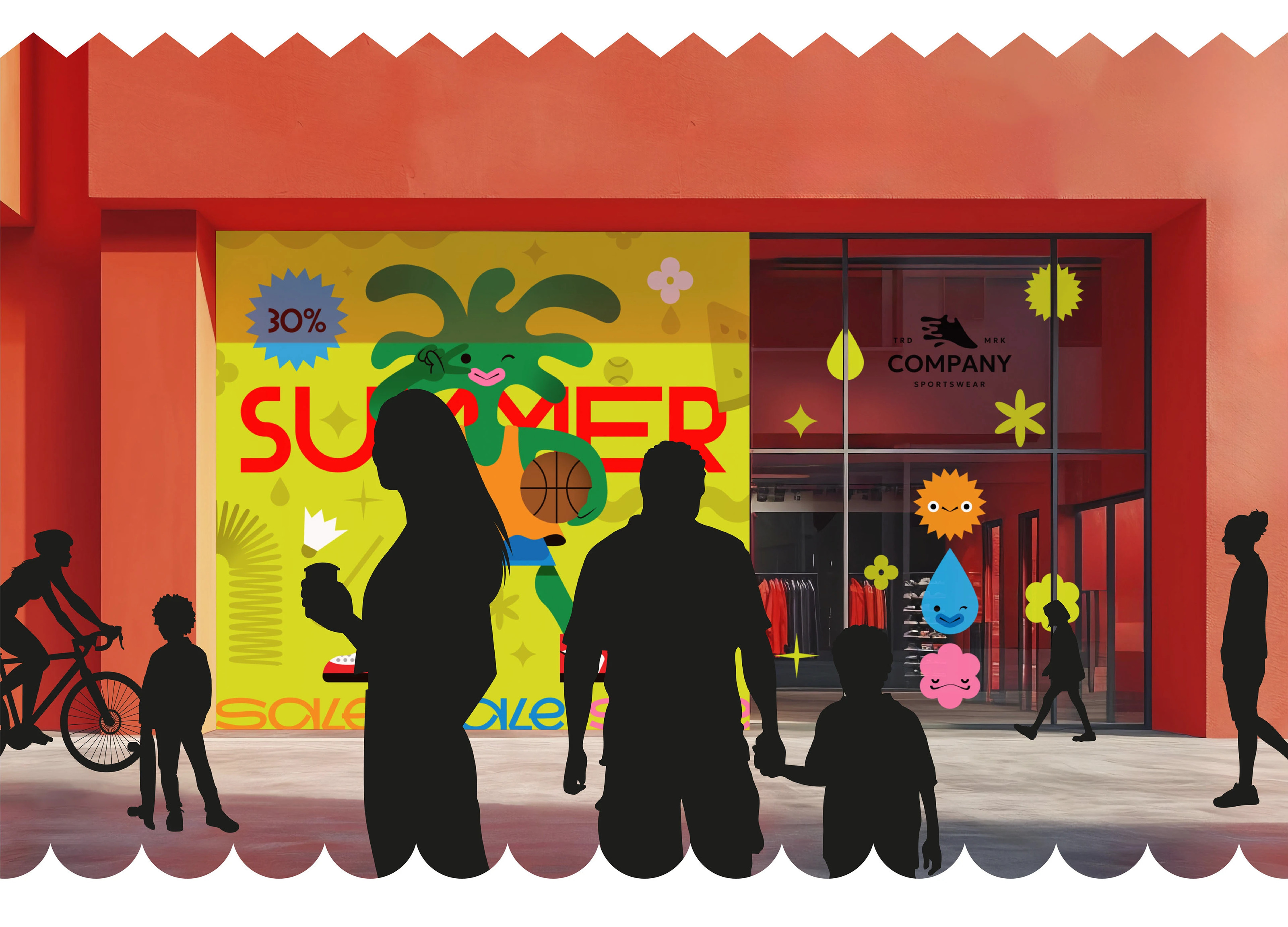 Summer SALE — Изображение №3 — Брендинг, Иллюстрация на Dprofile