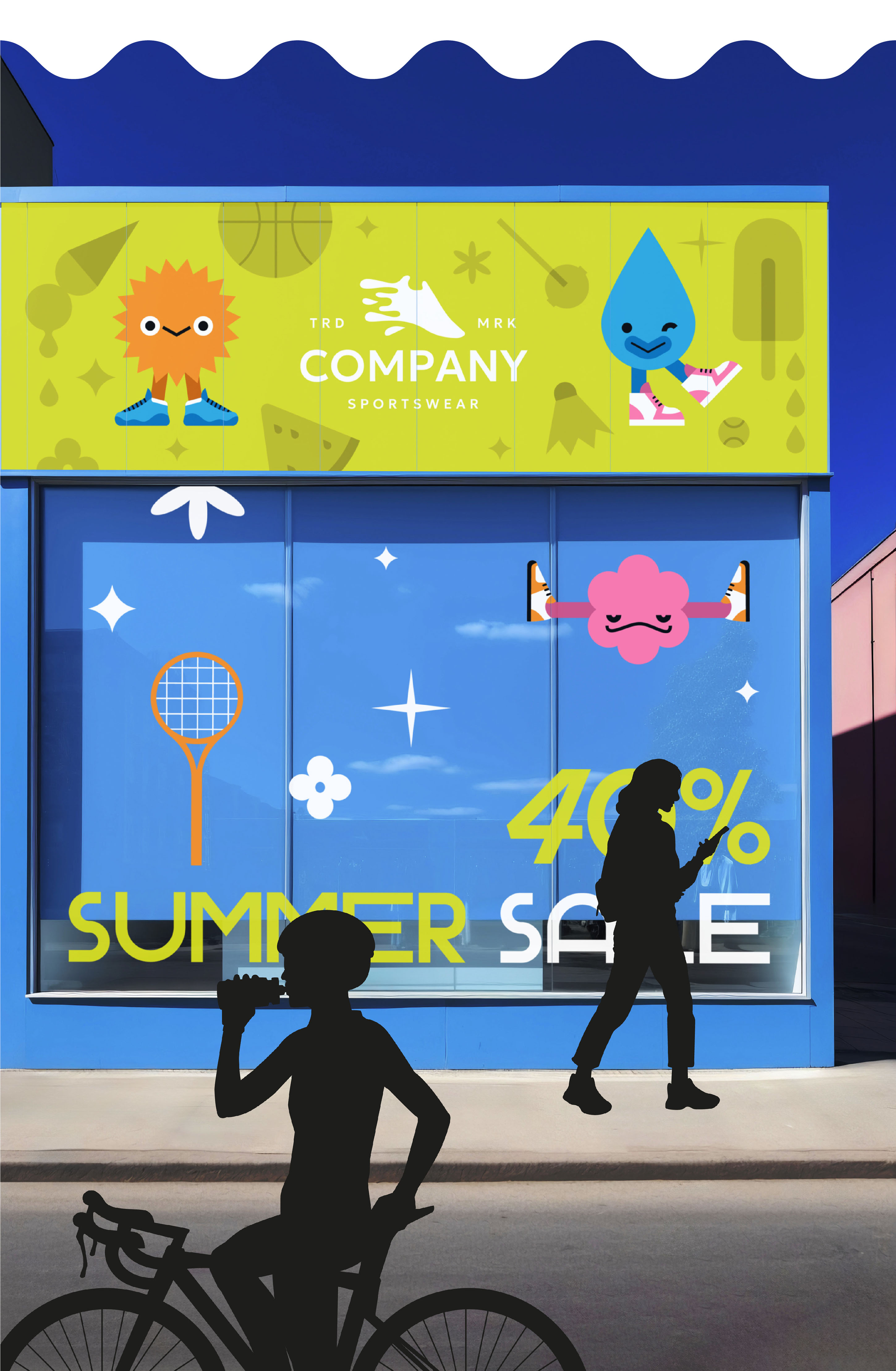 Summer SALE — Изображение №11 — Брендинг, Иллюстрация на Dprofile
