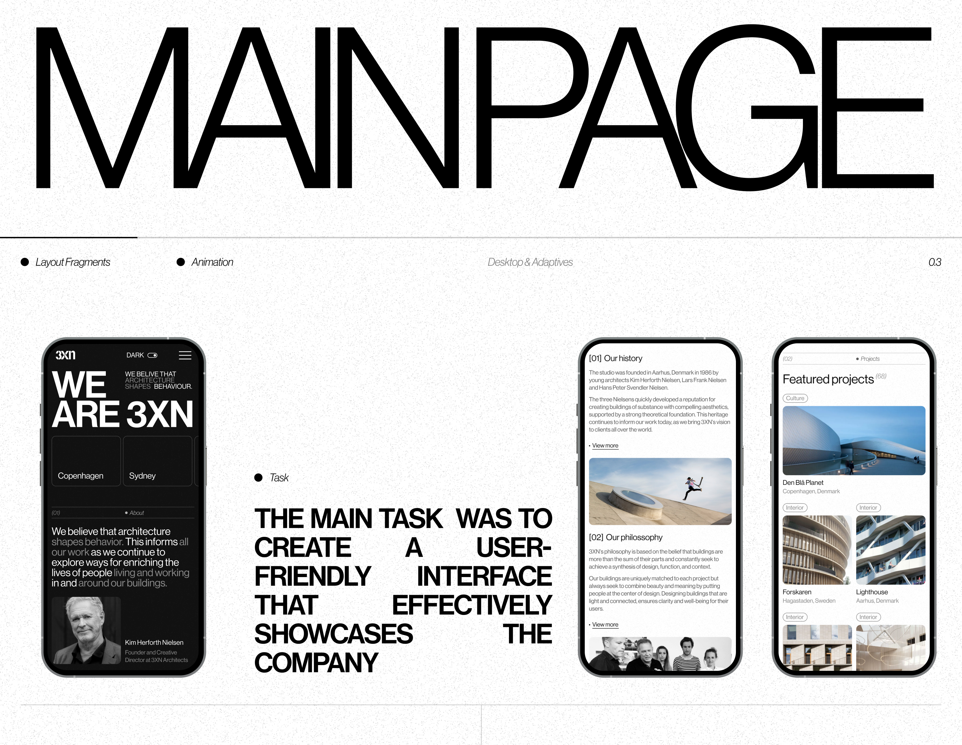 3XN ARCHITECTS — Изображение №3 — Интерфейсы на Dprofile