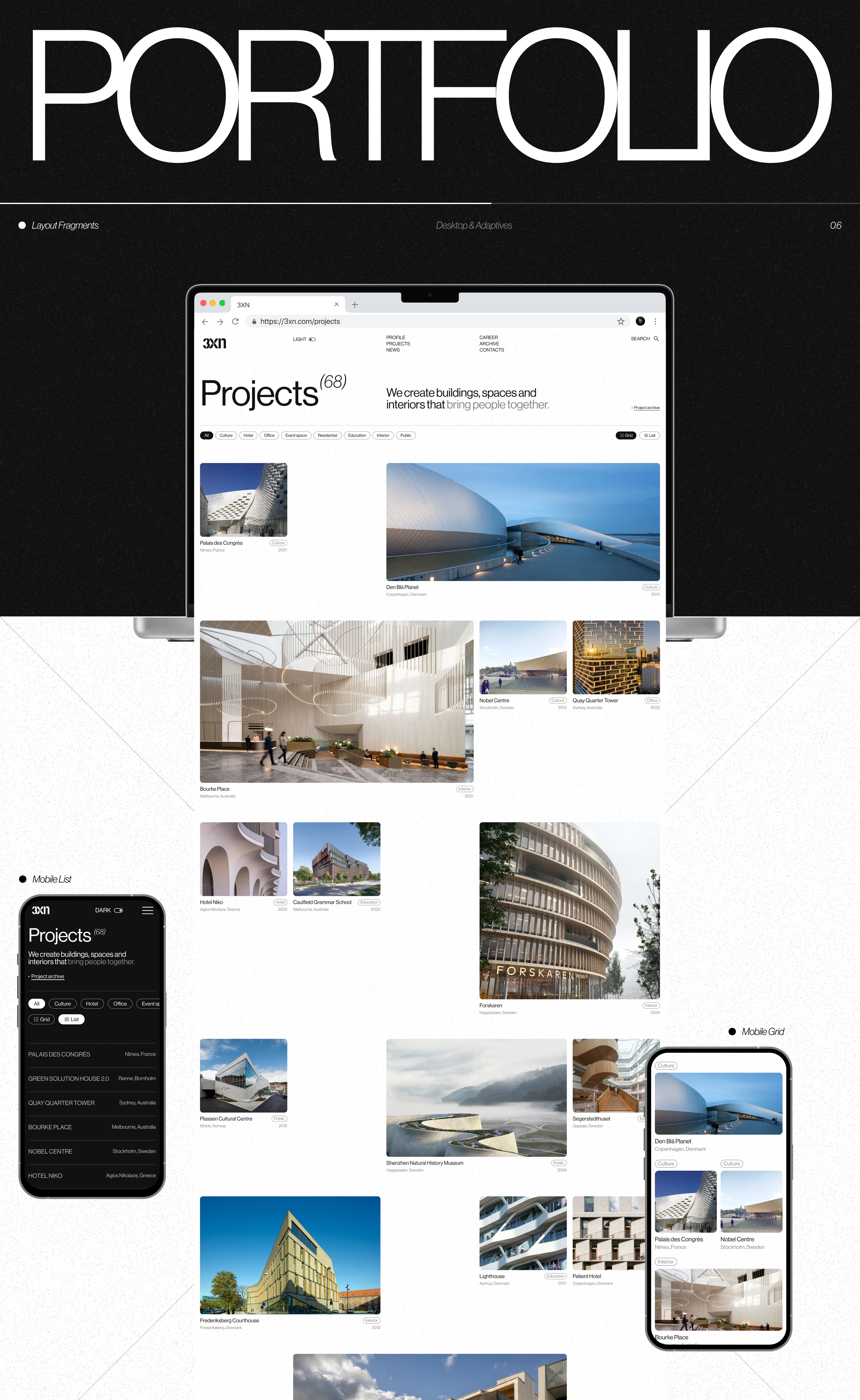 3XN ARCHITECTS — Изображение №12 — Интерфейсы на Dprofile