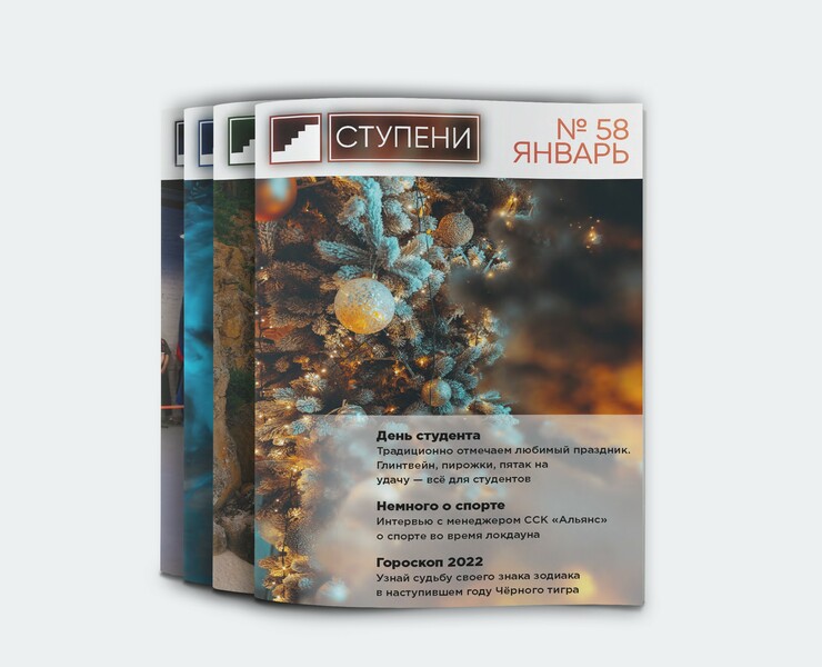 Журнал «Ступени» — Брендинг, Графика на Dprofile