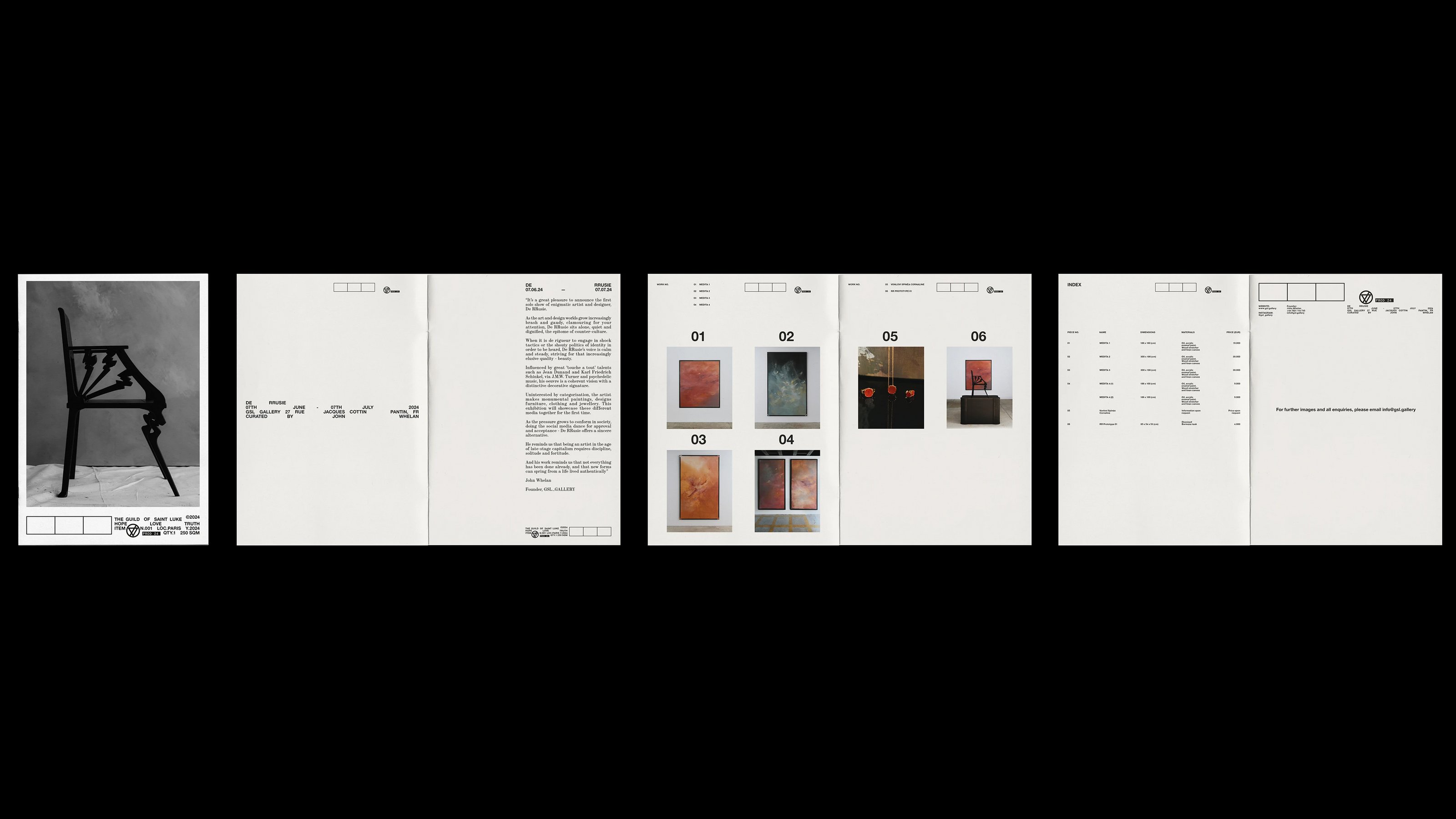 De Russie — каталог для выставки в GSL Gallery — Изображение №2 — Брендинг, Графика на Dprofile