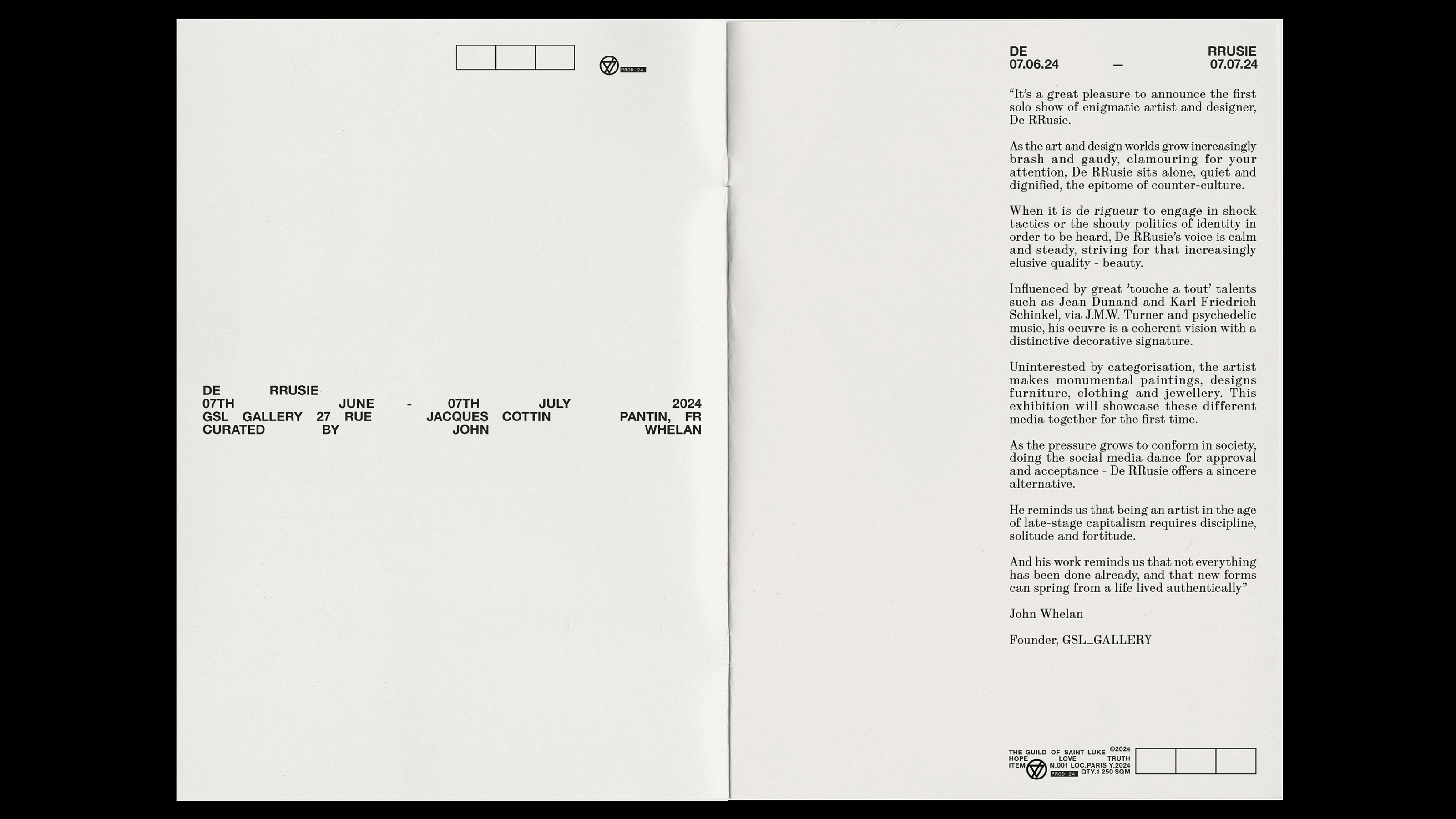 De Russie — каталог для выставки в GSL Gallery — Изображение №5 — Брендинг, Графика на Dprofile