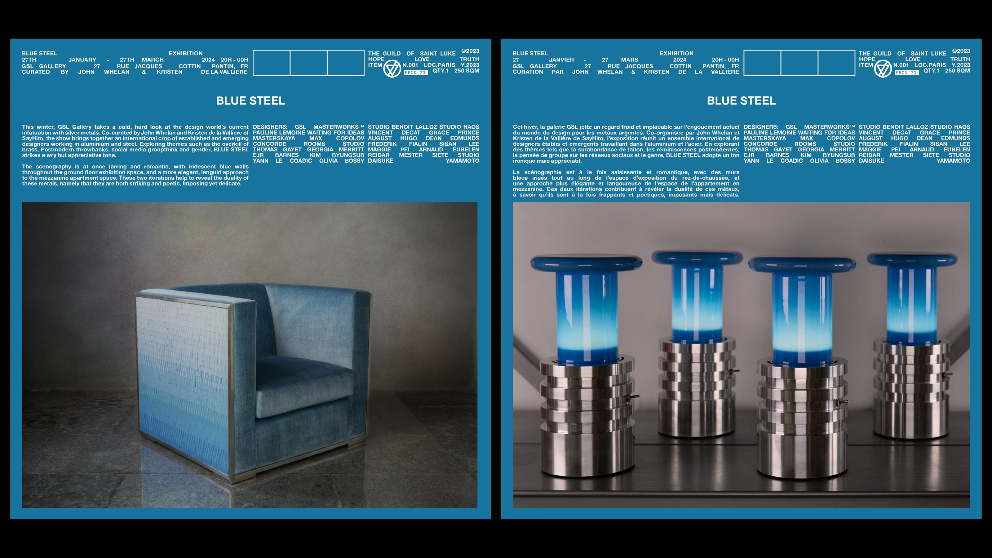 Выставка Blue Steel 2023 — Изображение №2 — Брендинг, Графика на Dprofile