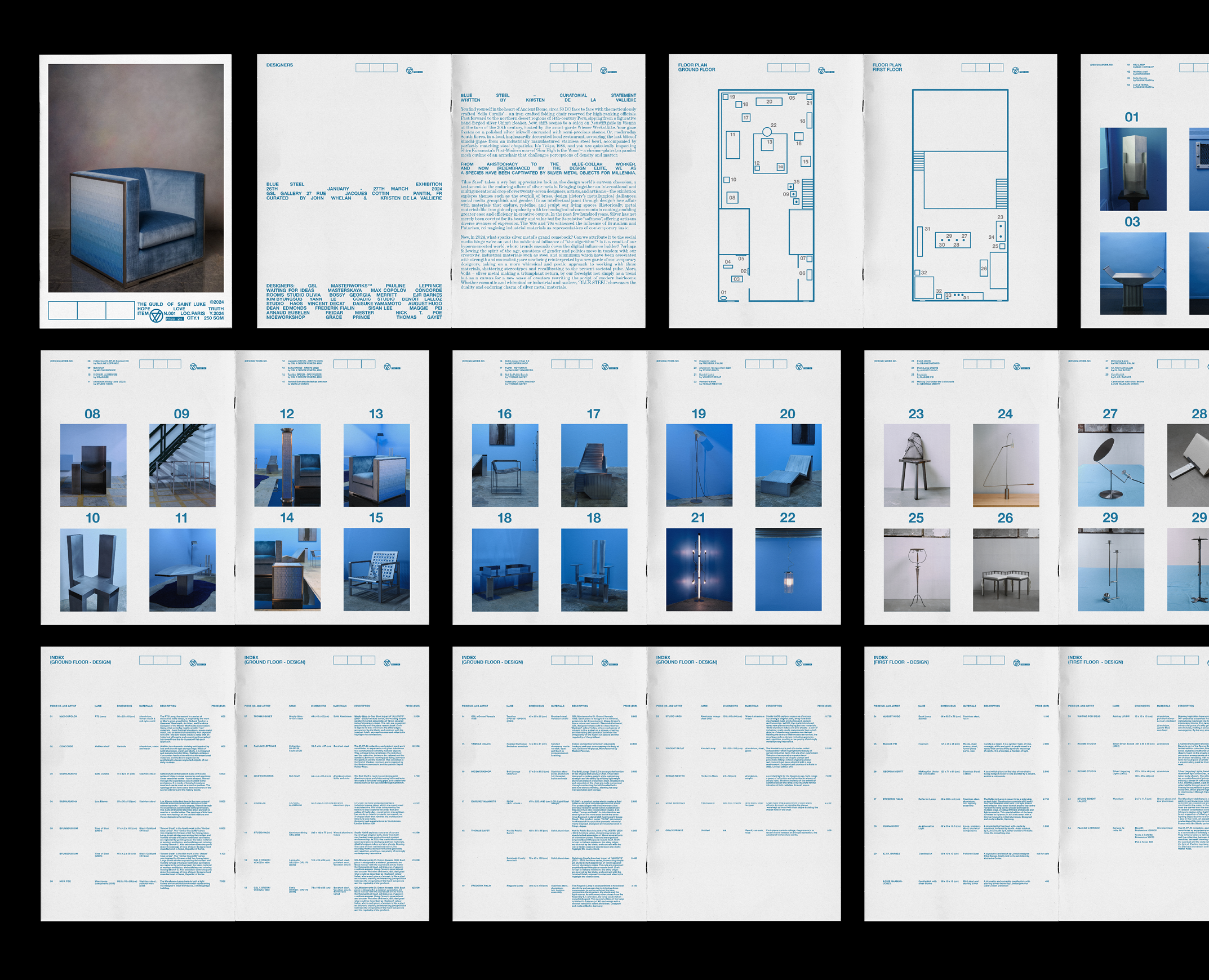 Выставка Blue Steel 2023 — Брендинг, Графика на Dprofile