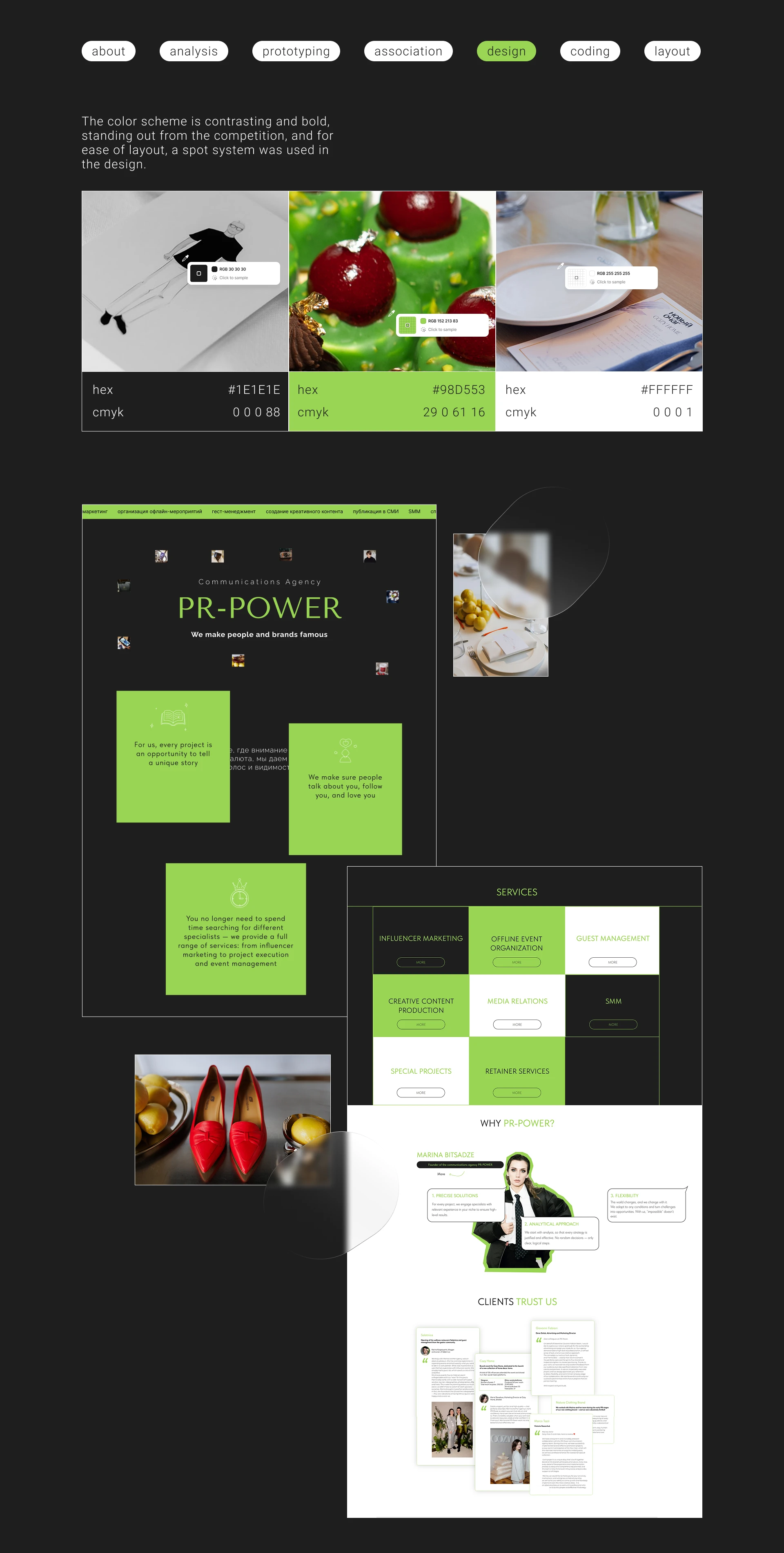 Website for a communications agency — Изображение №8 — Интерфейсы, Брендинг на Dprofile