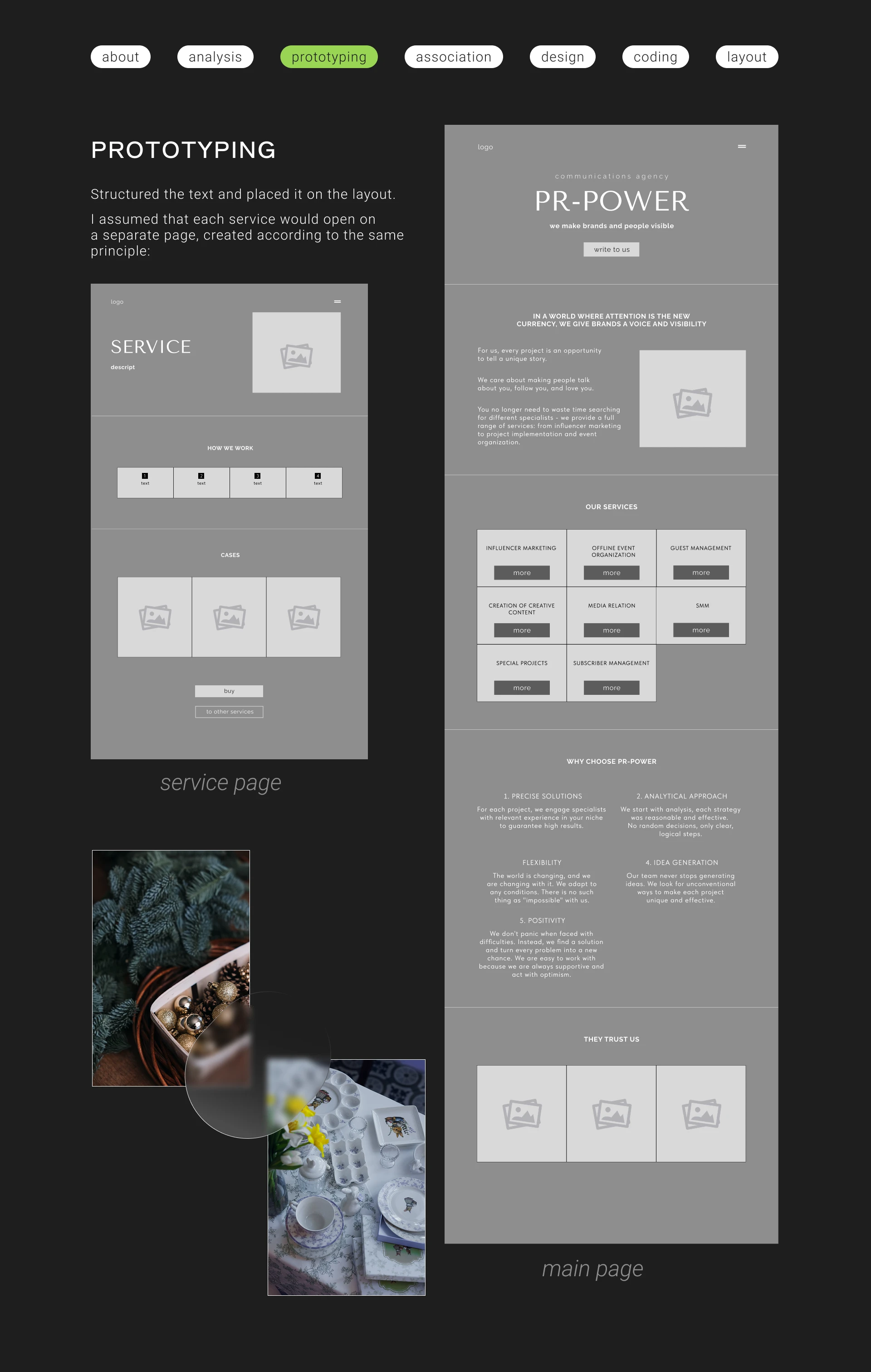 Website for a communications agency — Изображение №5 — Интерфейсы, Брендинг на Dprofile
