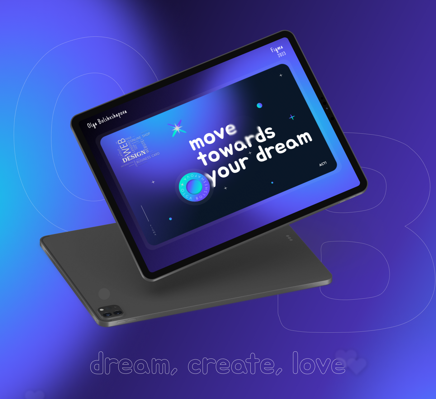 Don't give up on your dreams — Изображение №2 — Интерфейсы на Dprofile