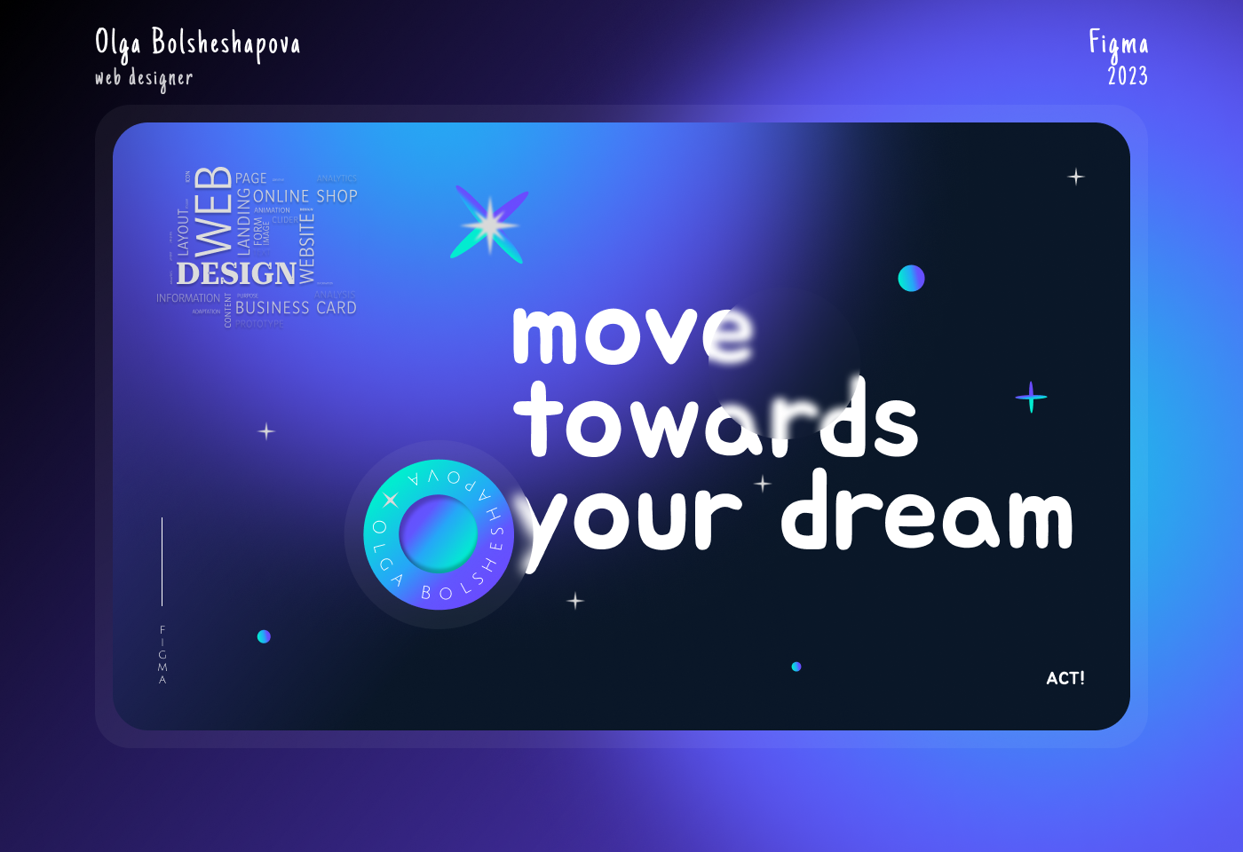 Don't give up on your dreams — Изображение №1 — Интерфейсы на Dprofile
