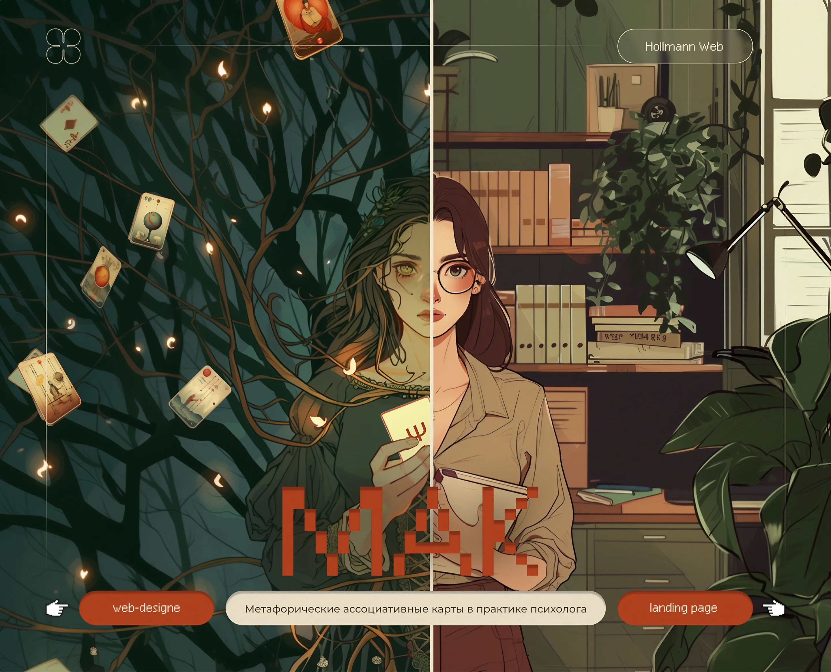 Дизайн сайта для курса по МАК — Изображение №1 — Интерфейсы, Графика на Dprofile