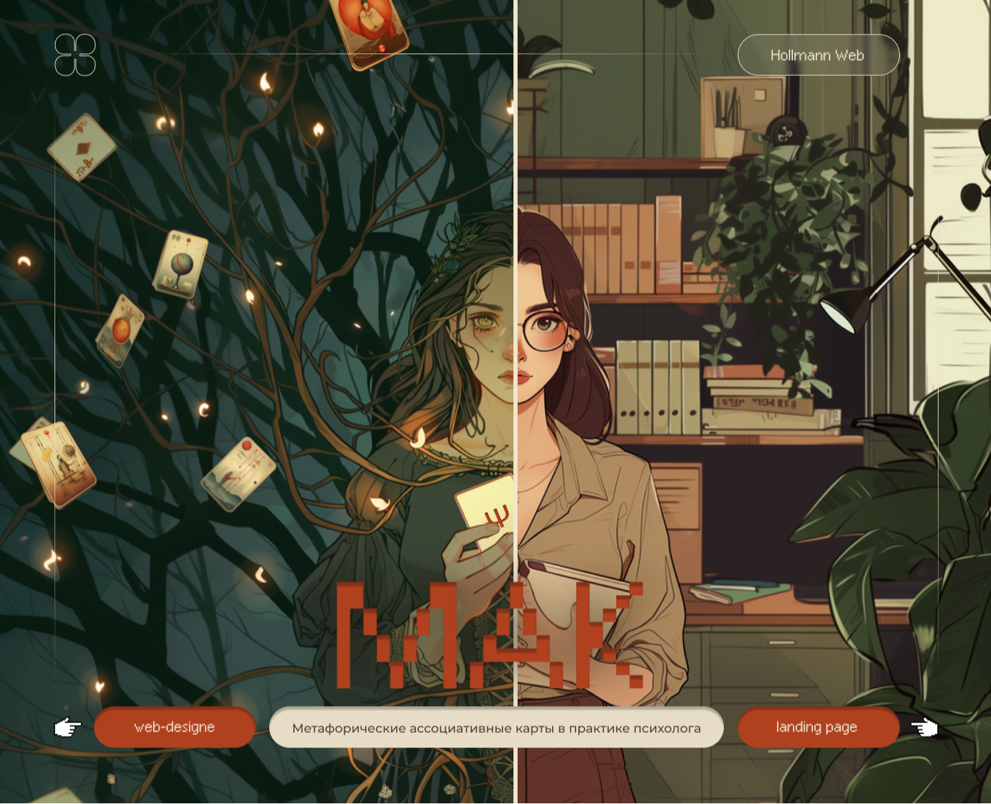 Дизайн сайта для курса по МАК — Интерфейсы, Графика на Dprofile