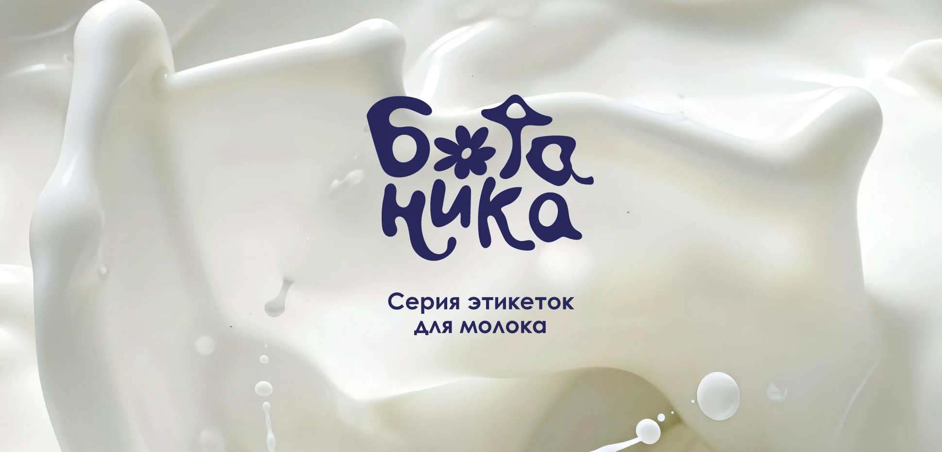Растительное молоко | Серия этикеток — Изображение №1 — Брендинг на Dprofile