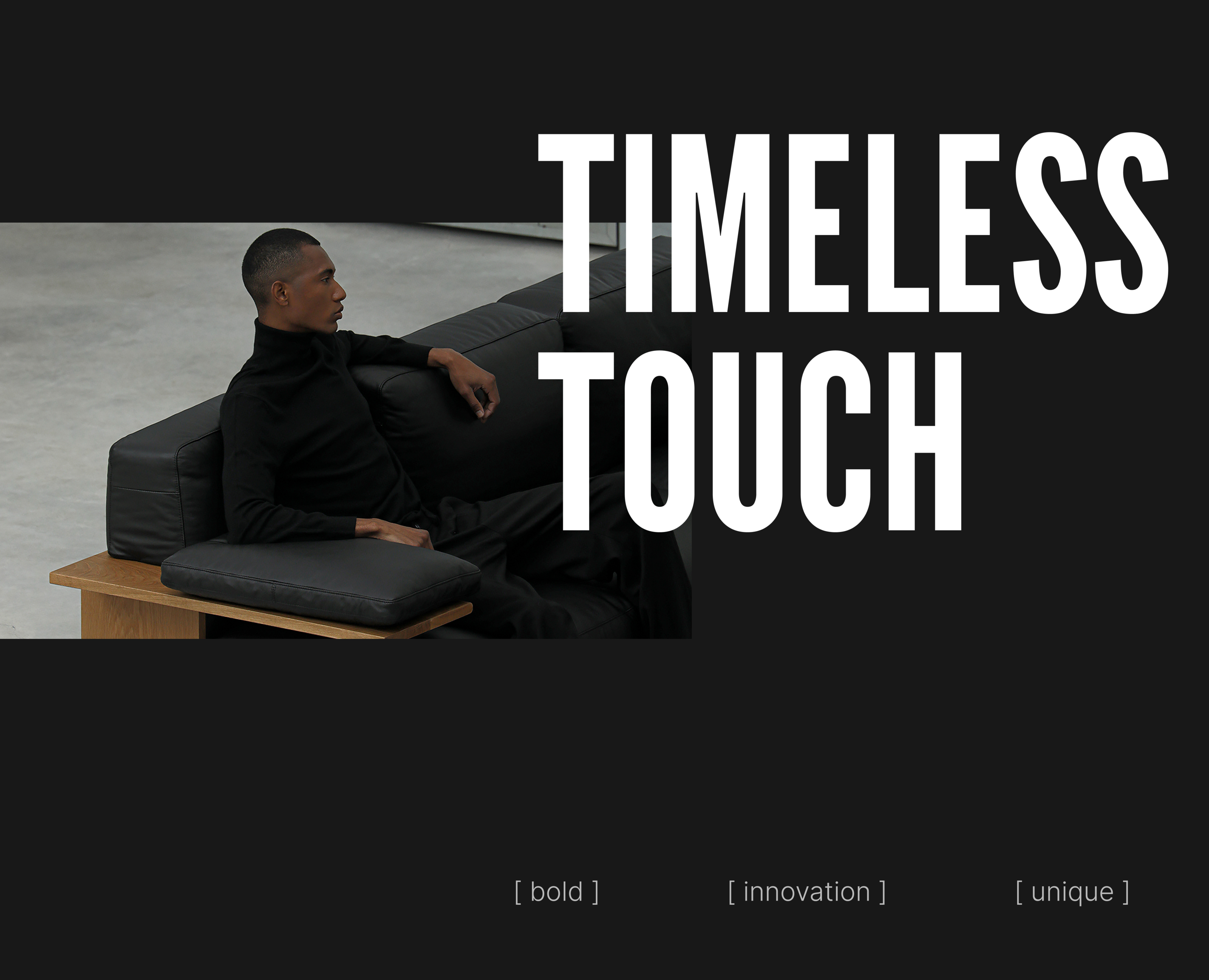 Timeless Touch – Premium Furniture Landing — Интерфейсы на Dprofile