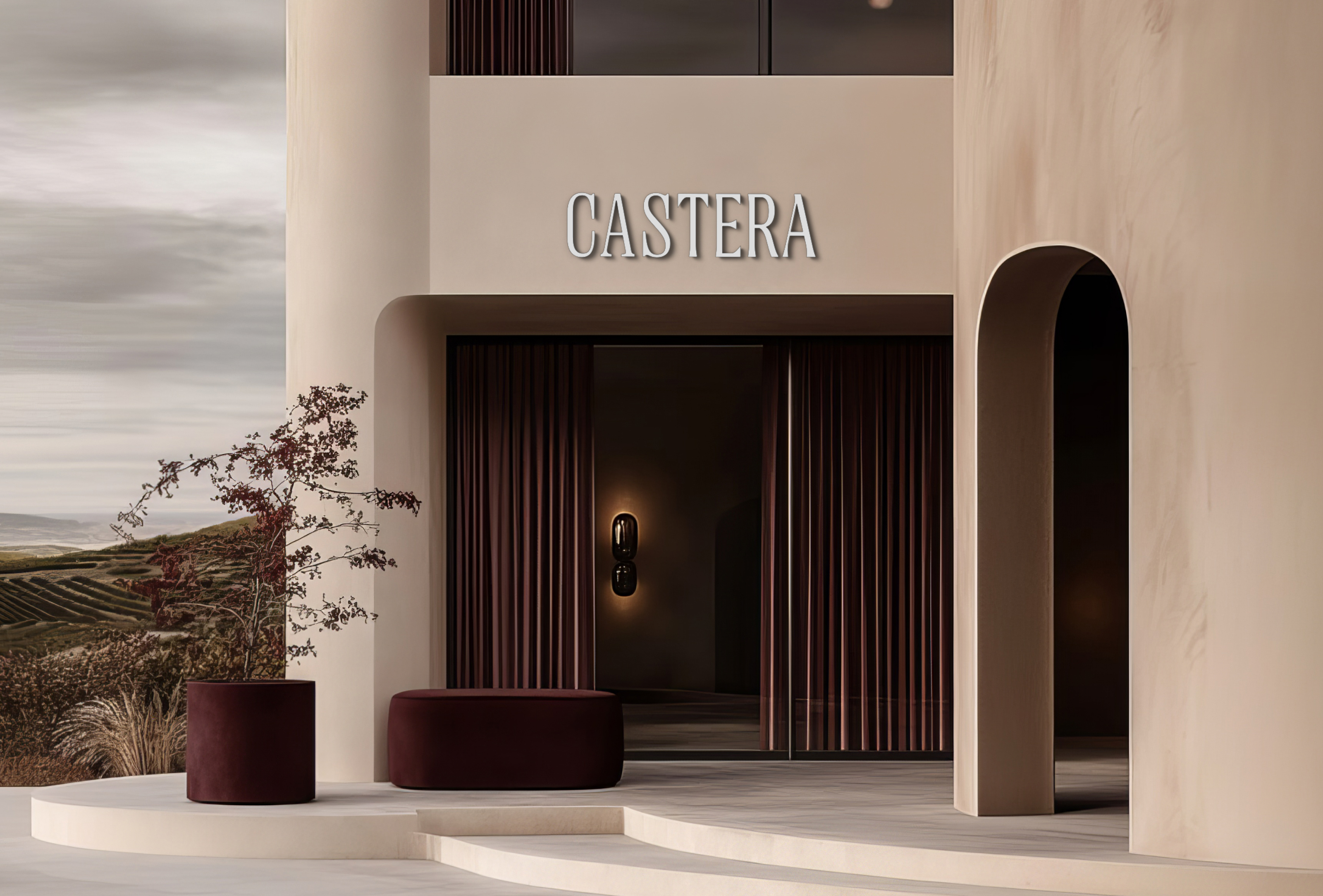 CASTERA|бутик отель, фирменный стиль — Изображение №13 — Брендинг, Графика на Dprofile