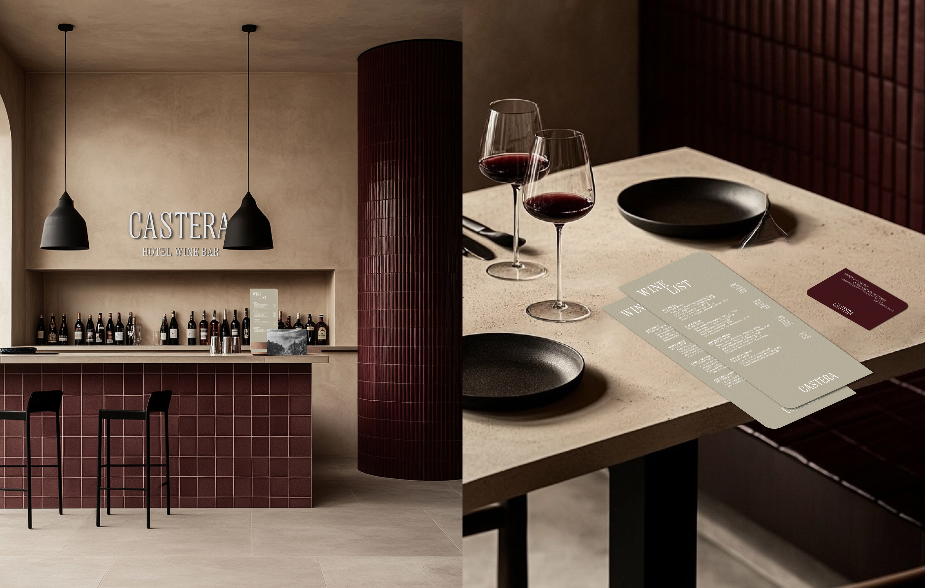 CASTERA|бутик отель, фирменный стиль — Изображение №8 — Брендинг, Графика на Dprofile