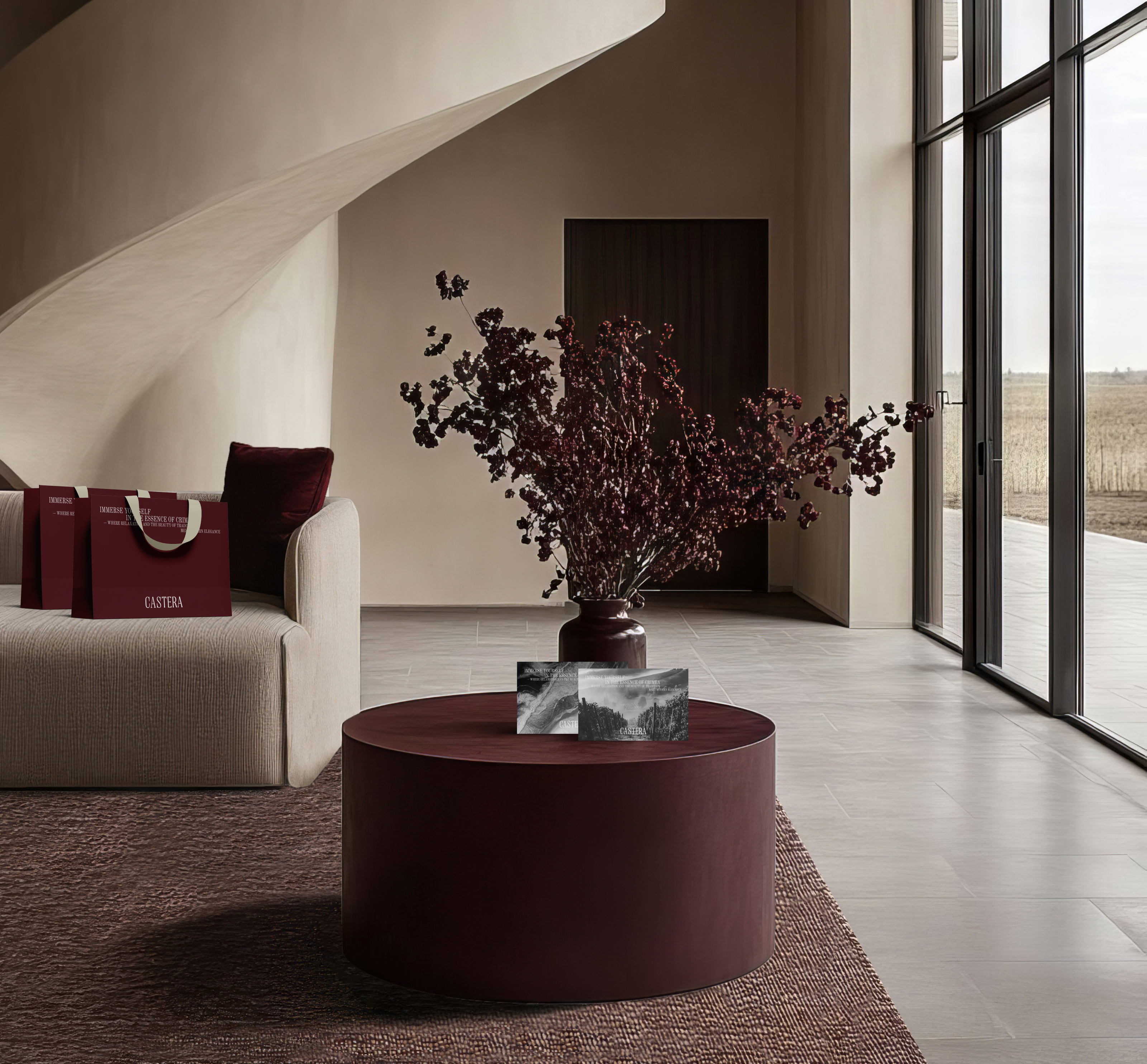 CASTERA|бутик отель, фирменный стиль — Изображение №6 — Брендинг, Графика на Dprofile