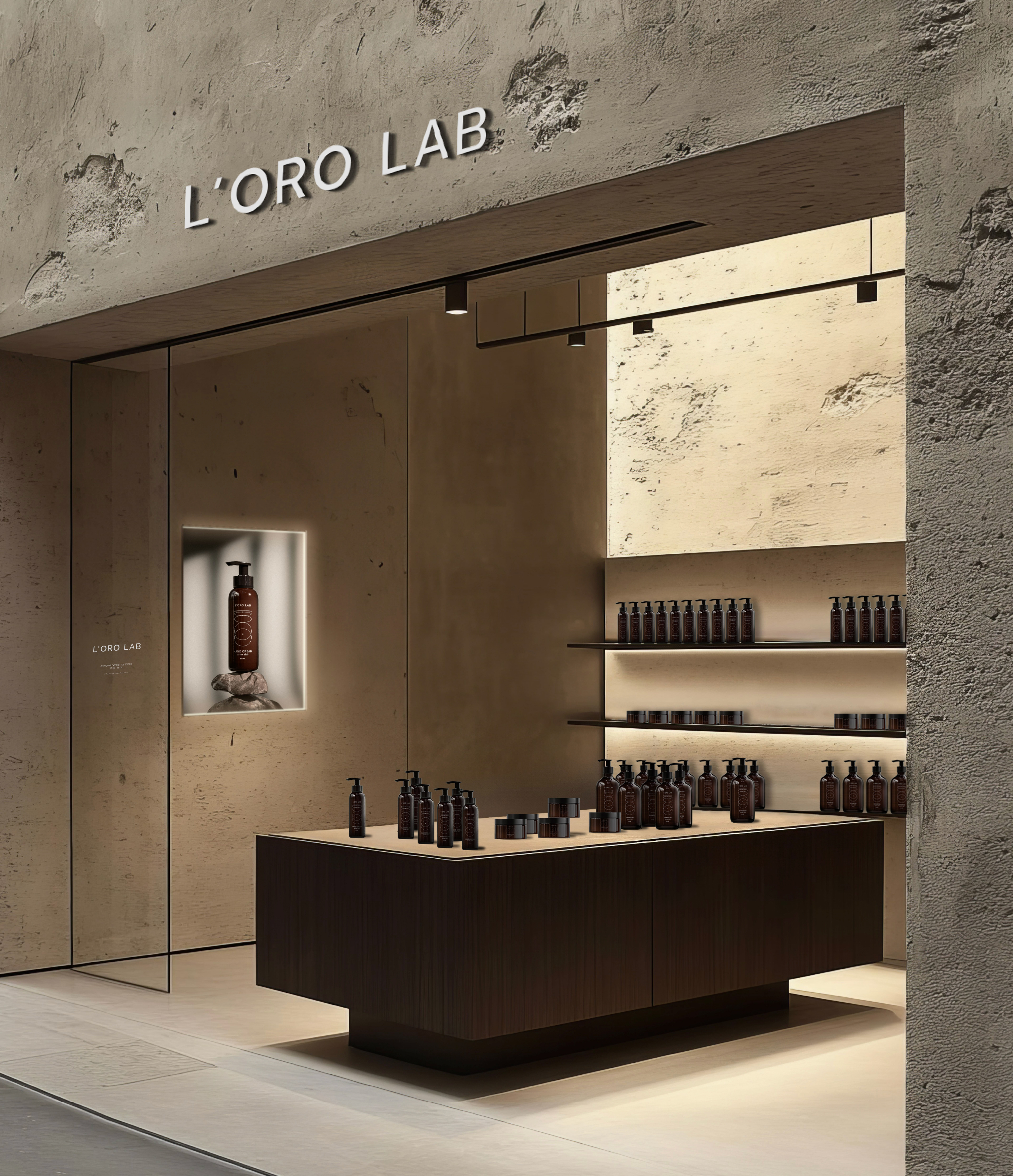 L'ORO LAB | косметика, фирменный стиль и упаковка — Изображение №7 — Брендинг, Графика на Dprofile