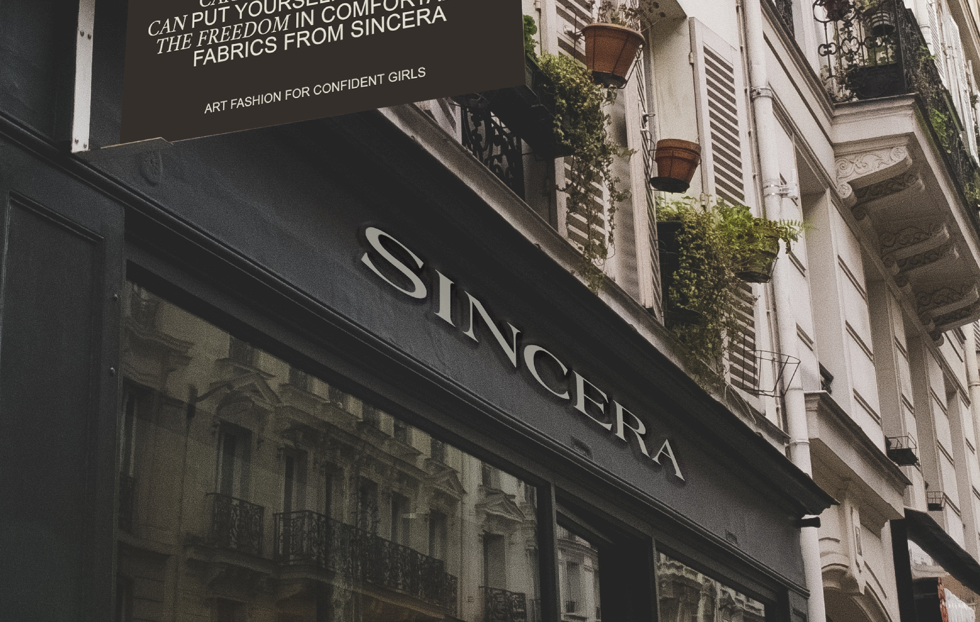 SINCERA|бренд одежды, фирменный стиль — Изображение №3 — Брендинг на Dprofile