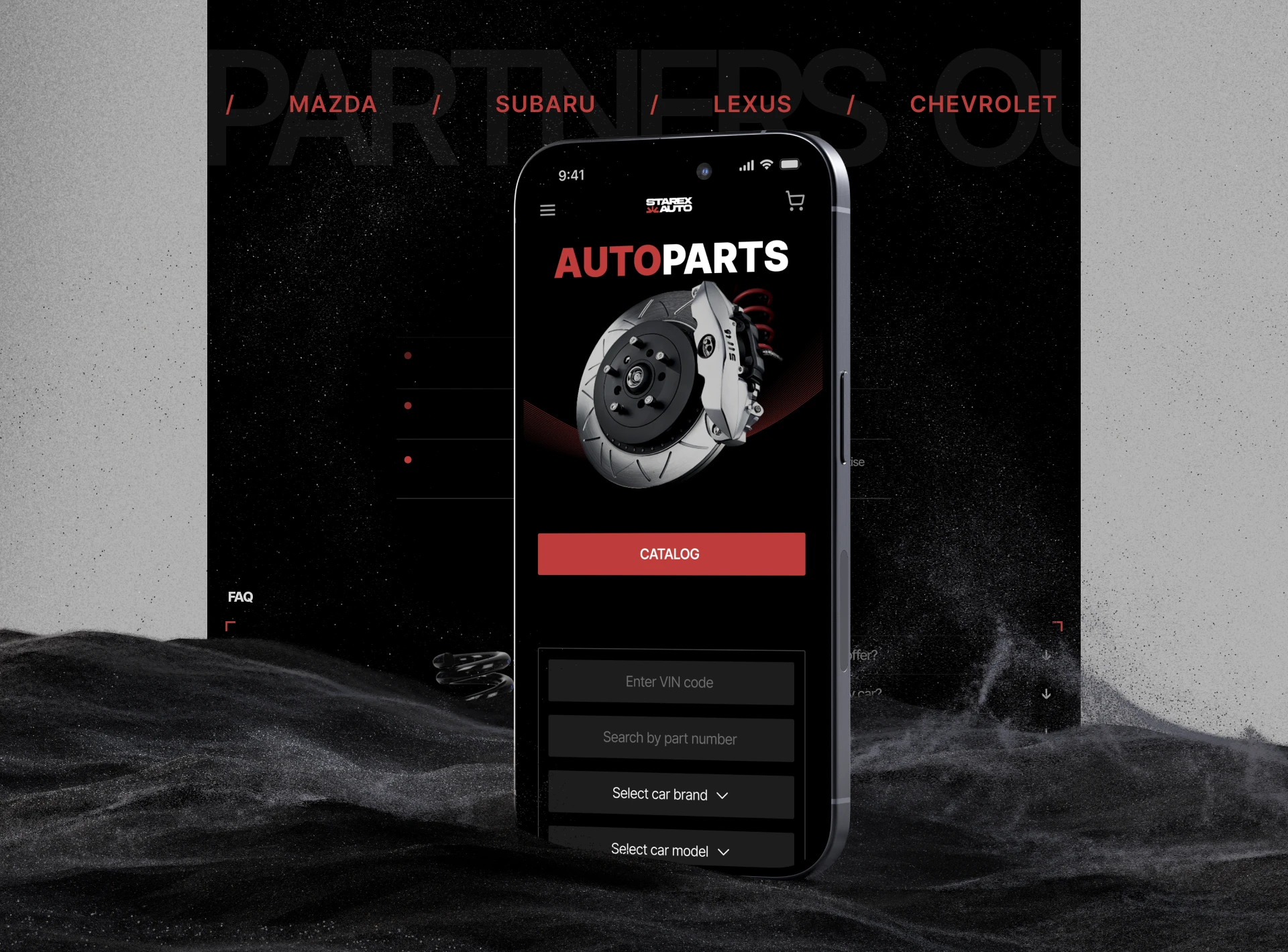 Auto Parts Online Shop | E-commerce — Изображение №6 — Интерфейсы, Брендинг на Dprofile