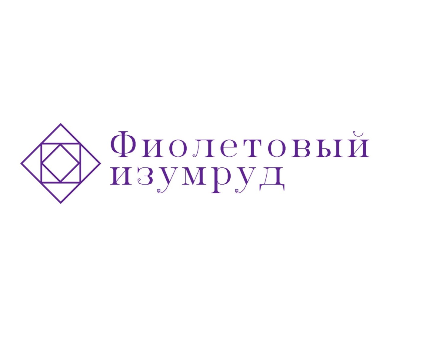 Ювелирный салон "Фиолетовый изумруд" брендбук на Dprofile