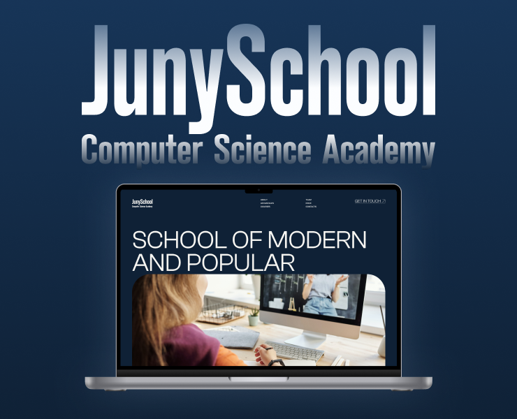 JunySchool—редизайн сайта — Интерфейсы на Dprofile
