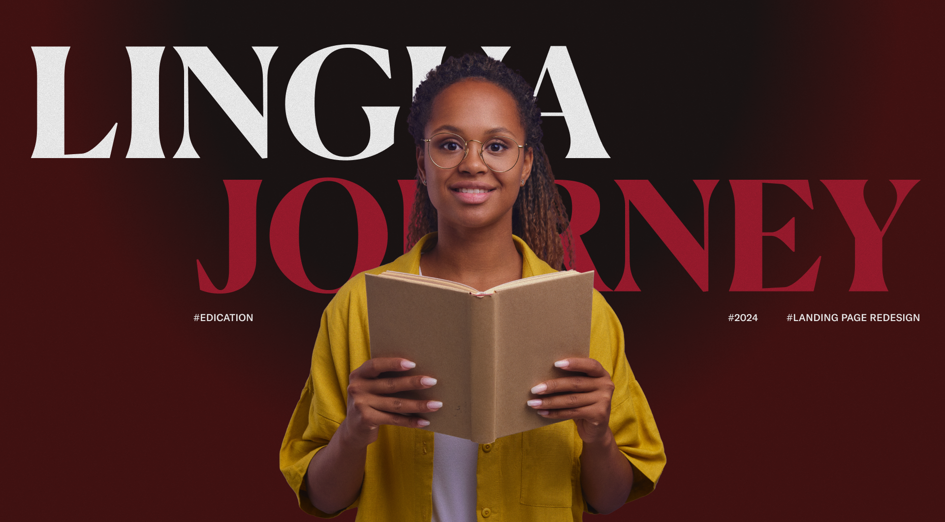 Lingua Journey—редизайн сайта — Изображение №1 — Интерфейсы на Dprofile