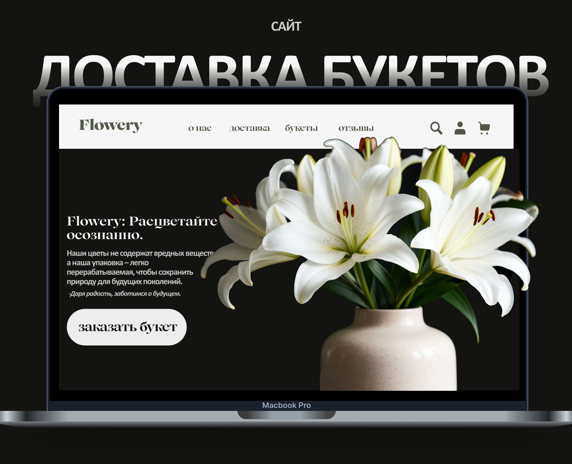 Flowery — Интерфейсы на Dprofile