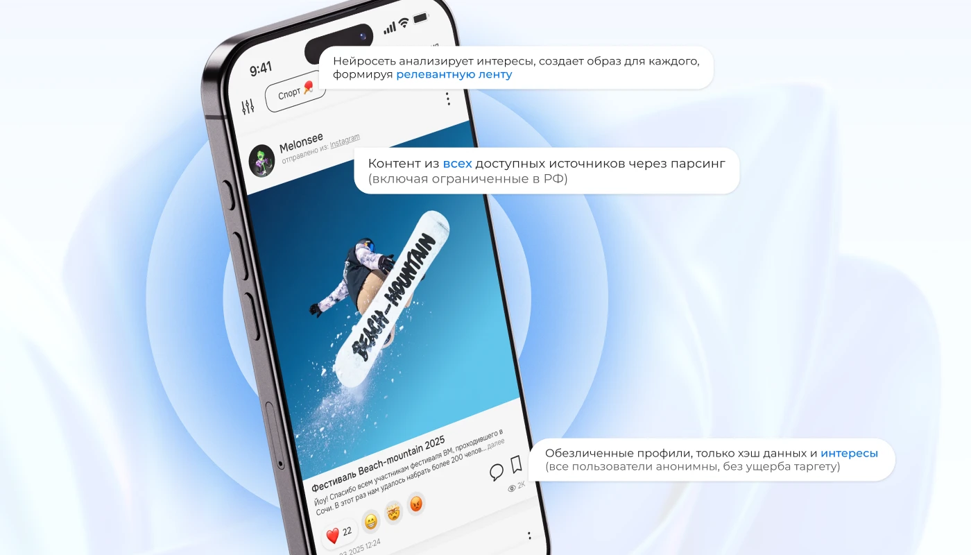 Лента контента по интересам UX UI продукт дизайн — Изображение №3 — Интерфейсы на Dprofile