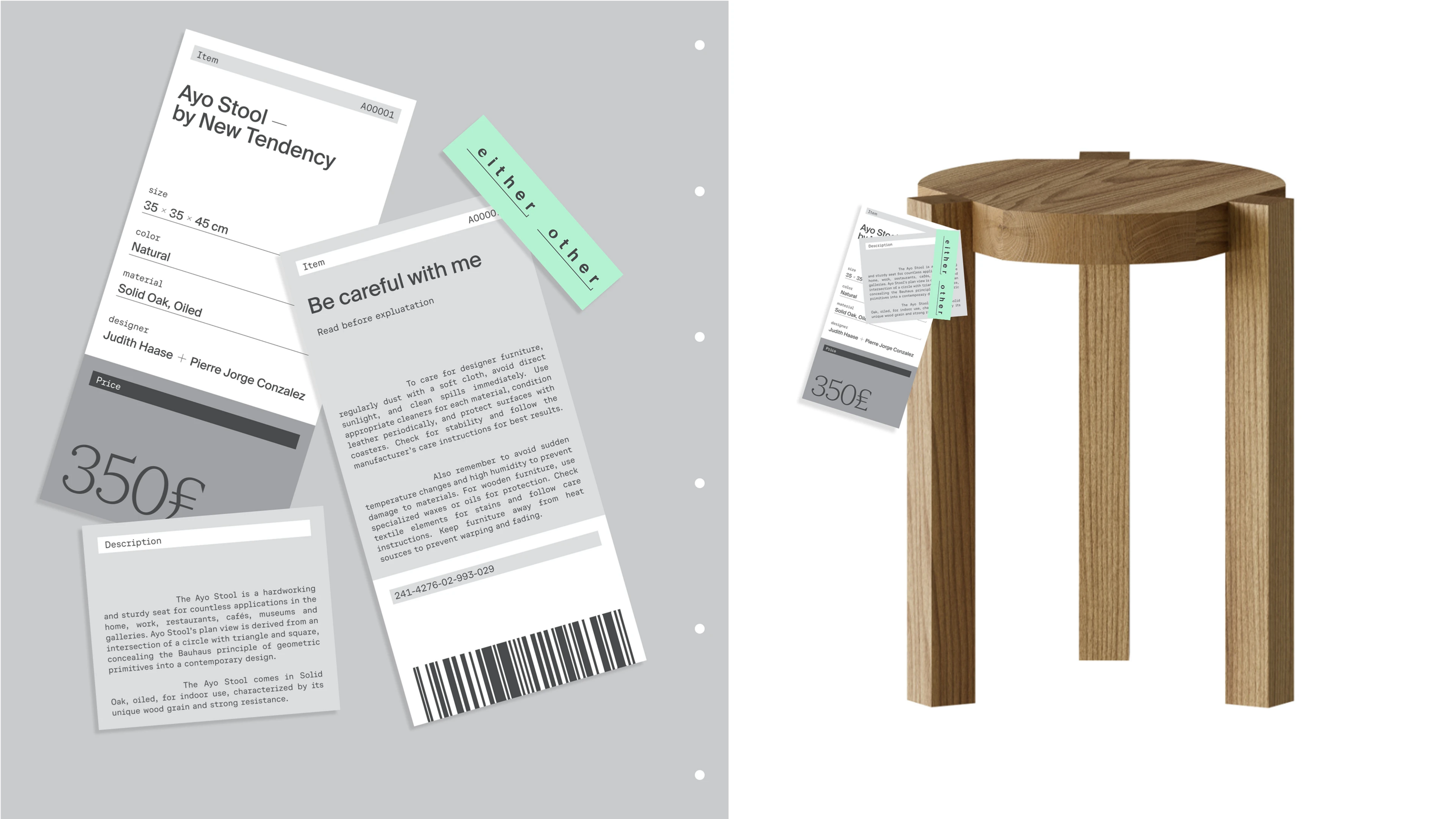 Either|Other | Concept Store Brand Identity — Изображение №19 — Брендинг, Графика на Dprofile