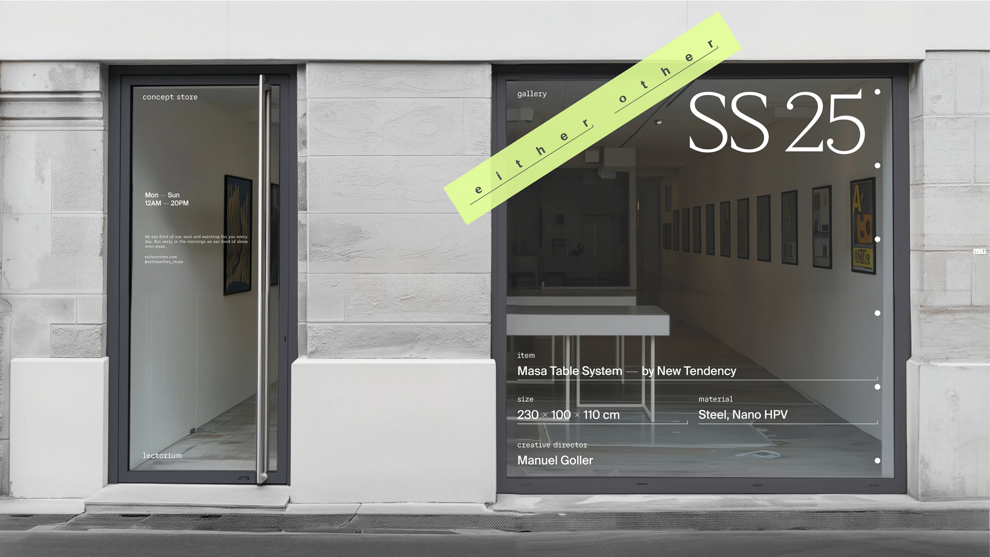Either|Other | Concept Store Brand Identity — Изображение №32 — Брендинг, Графика на Dprofile