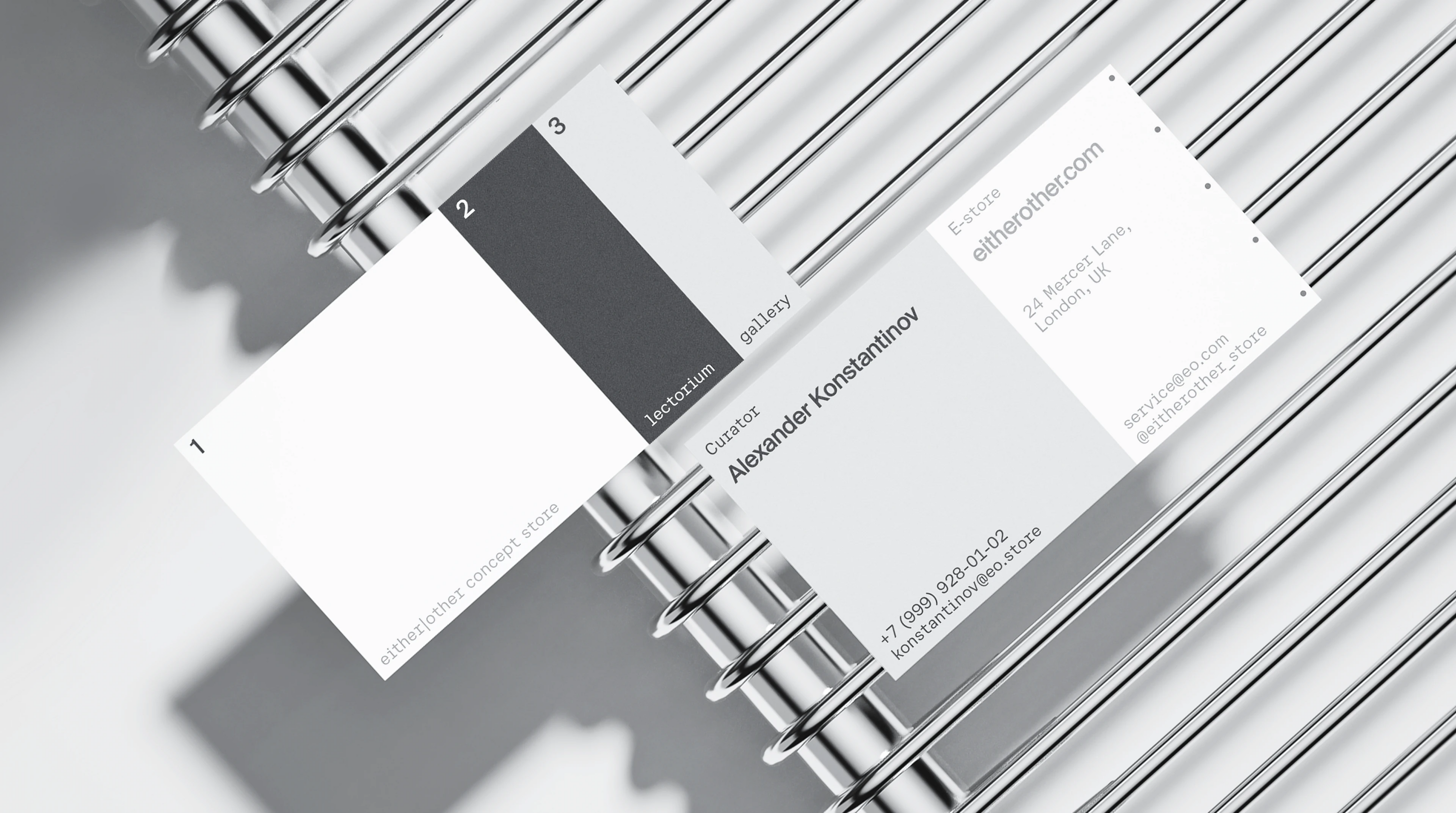 Either|Other | Concept Store Brand Identity — Изображение №27 — Брендинг, Графика на Dprofile