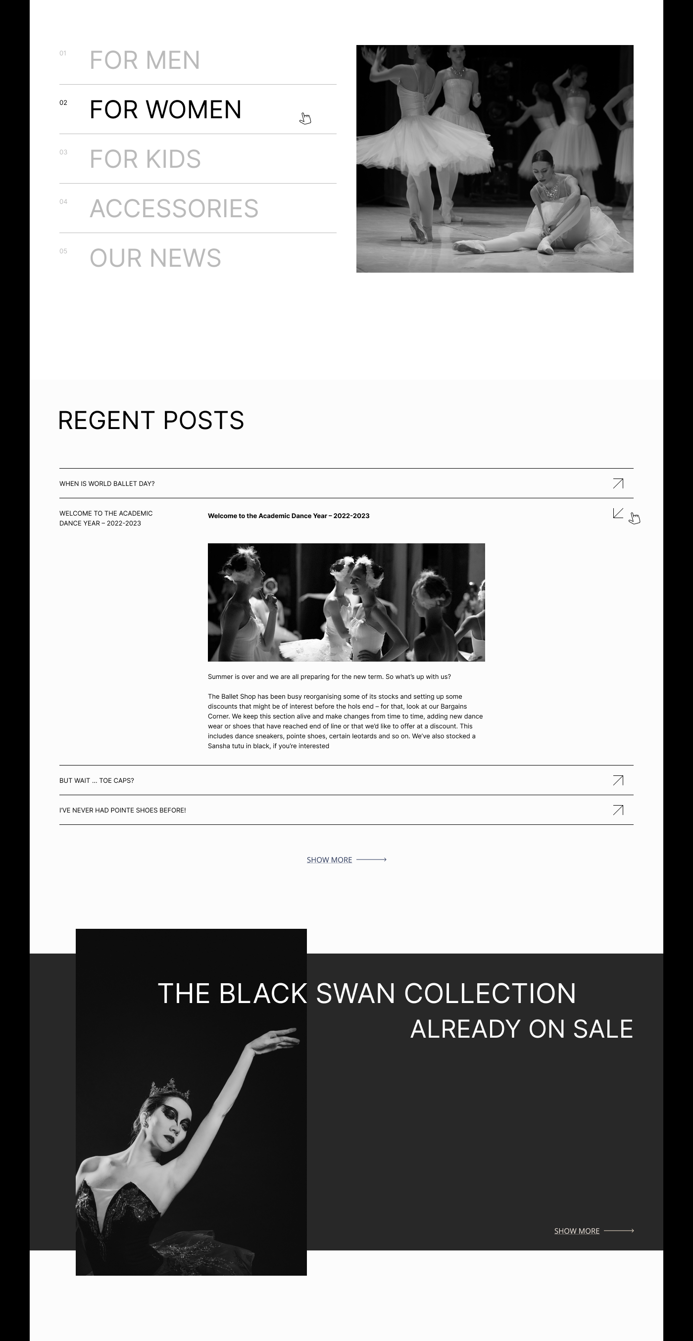 Reverence Online Shop Web-site — Изображение №3 — Интерфейсы, Графика на Dprofile