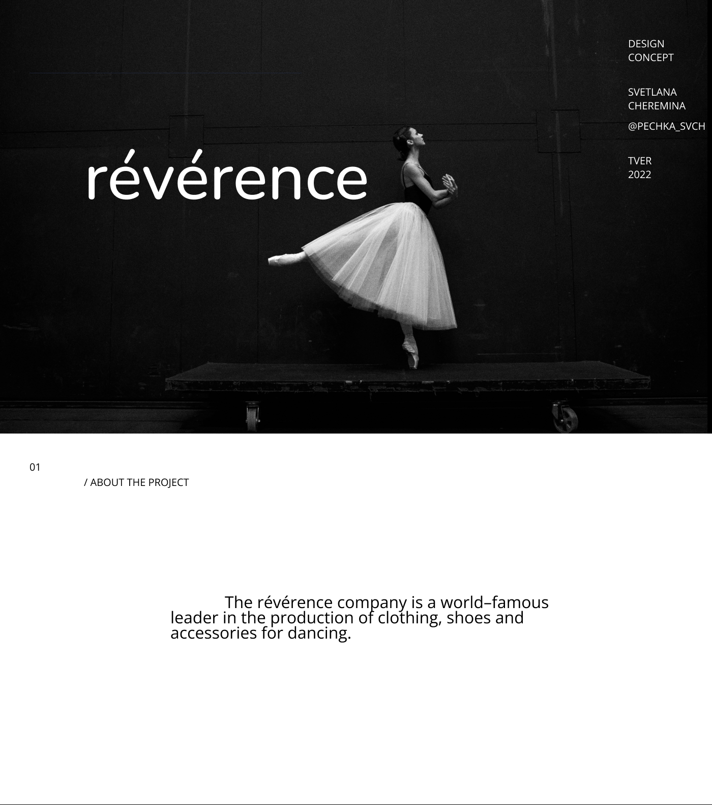 Reverence Online Shop Web-site — Изображение №1 — Интерфейсы, Графика на Dprofile