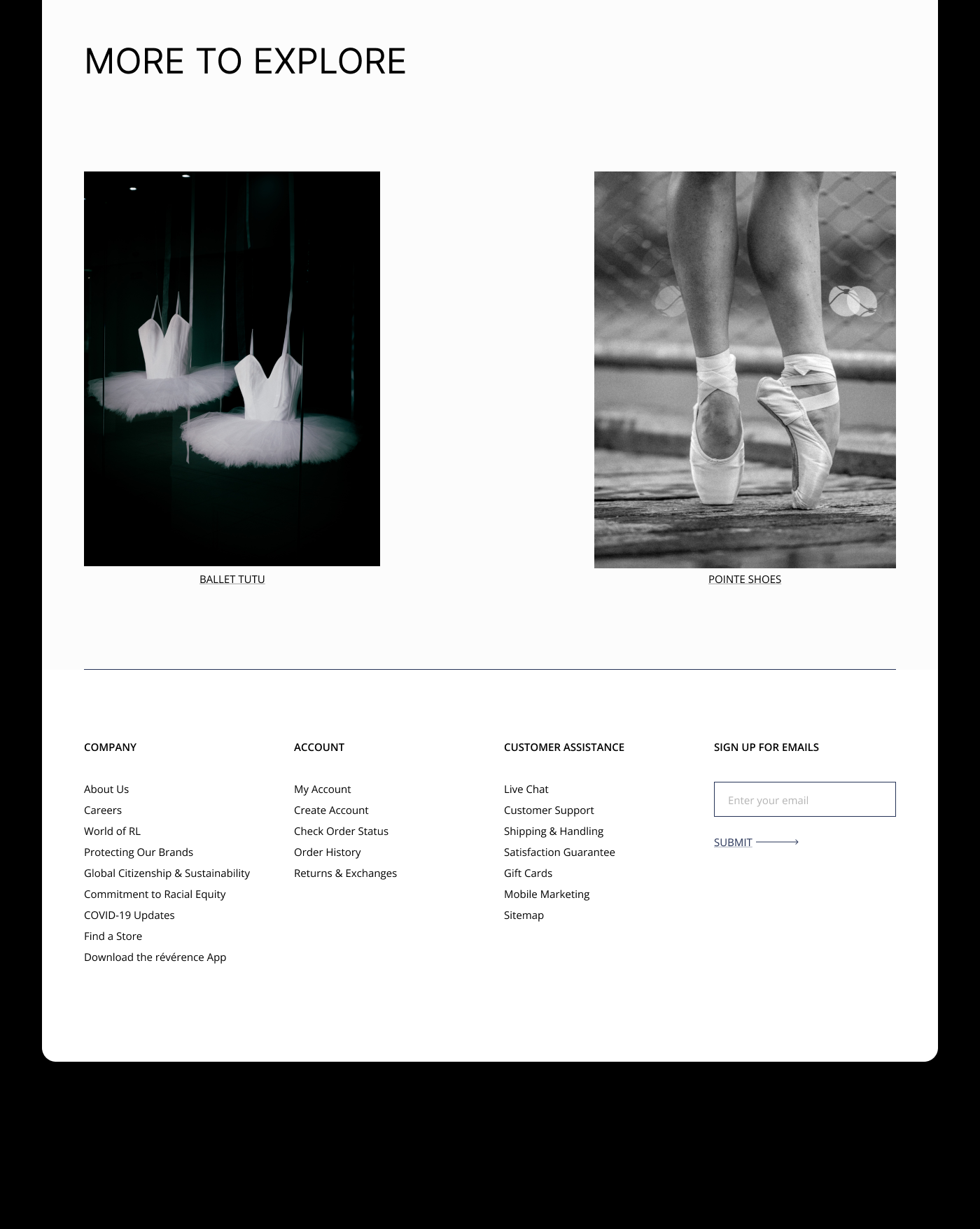 Reverence Online Shop Web-site — Изображение №4 — Интерфейсы, Графика на Dprofile