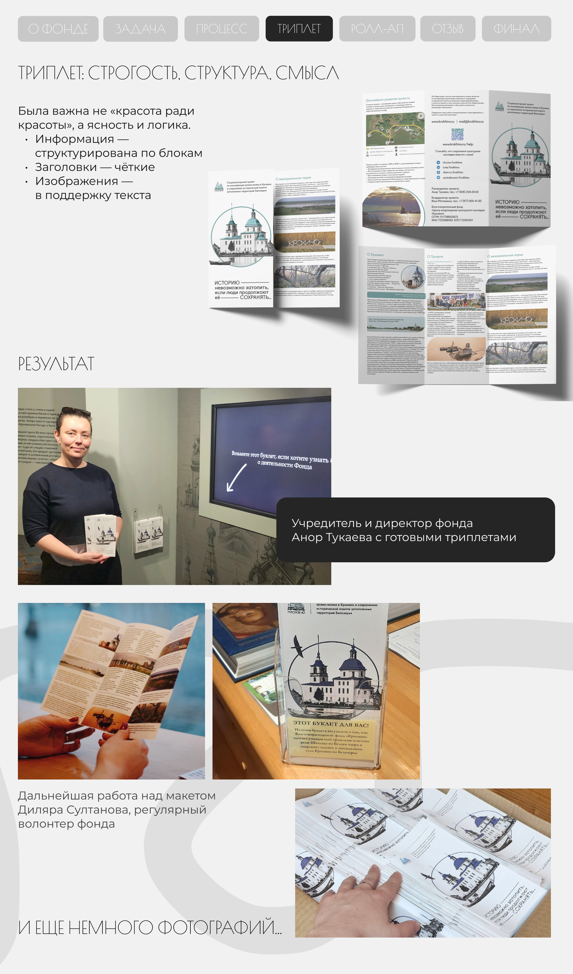Дизайн для благотворительного фонда «Крохино» — Изображение №5 — Графика, Маркетинг на Dprofile